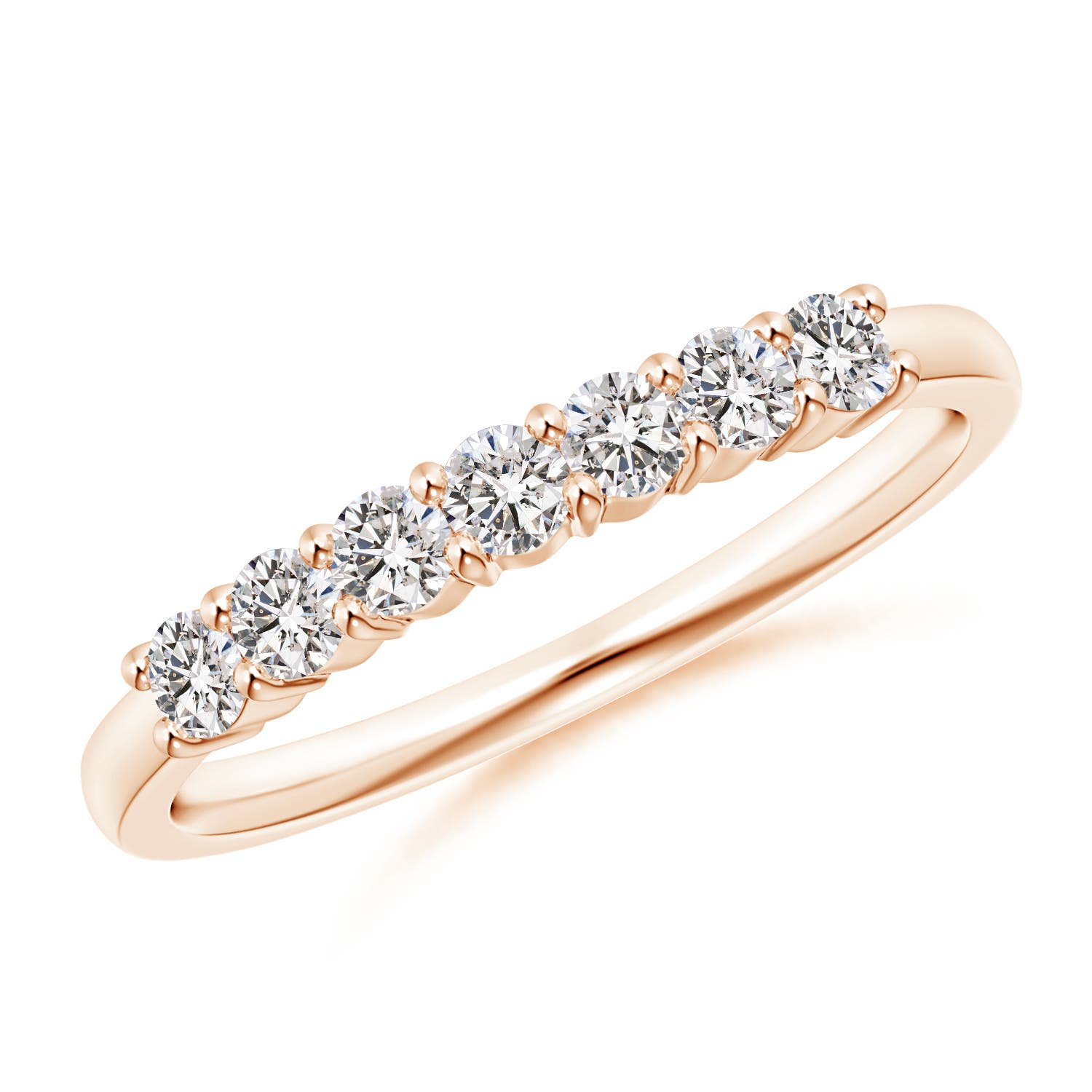 I-J, I1-I2 / 0.48 CT / 14 KT Rose Gold