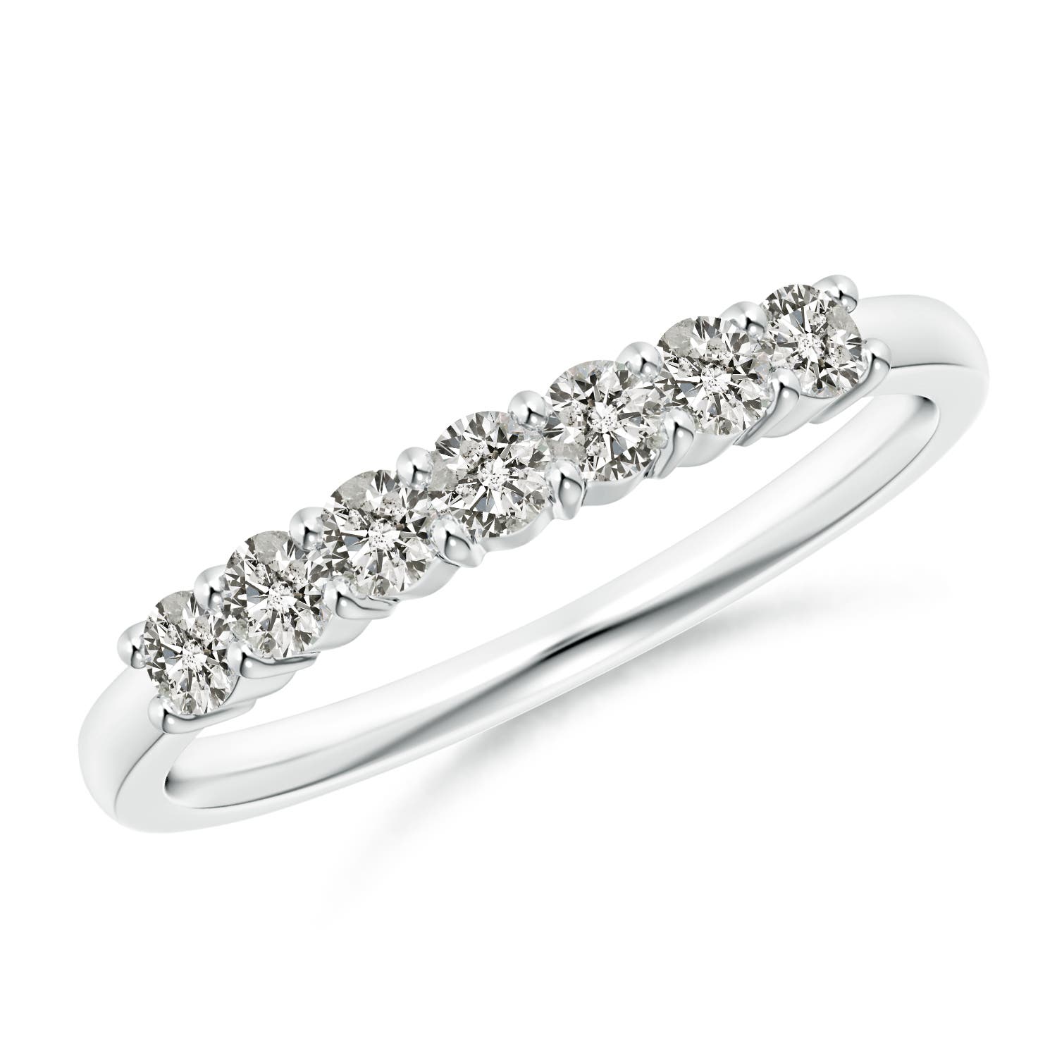 K, I3 / 0.48 CT / 14 KT White Gold