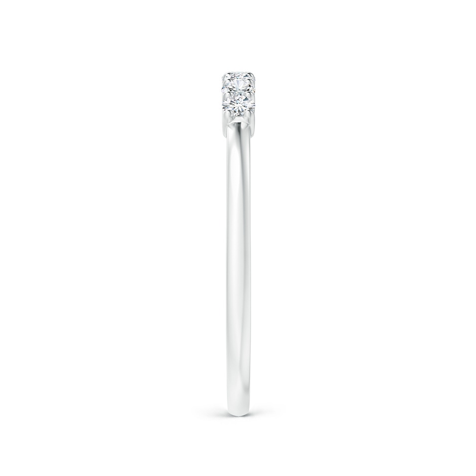 2mm GVS2 Half Eternity Seven Stone Diamond Wedding Band in P950 Platinum side-2