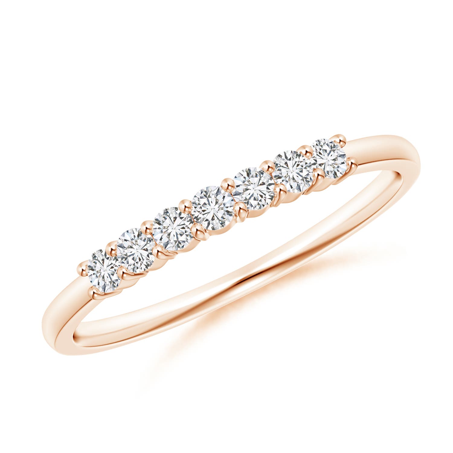 H, SI2 / 0.25 CT / 14 KT Rose Gold