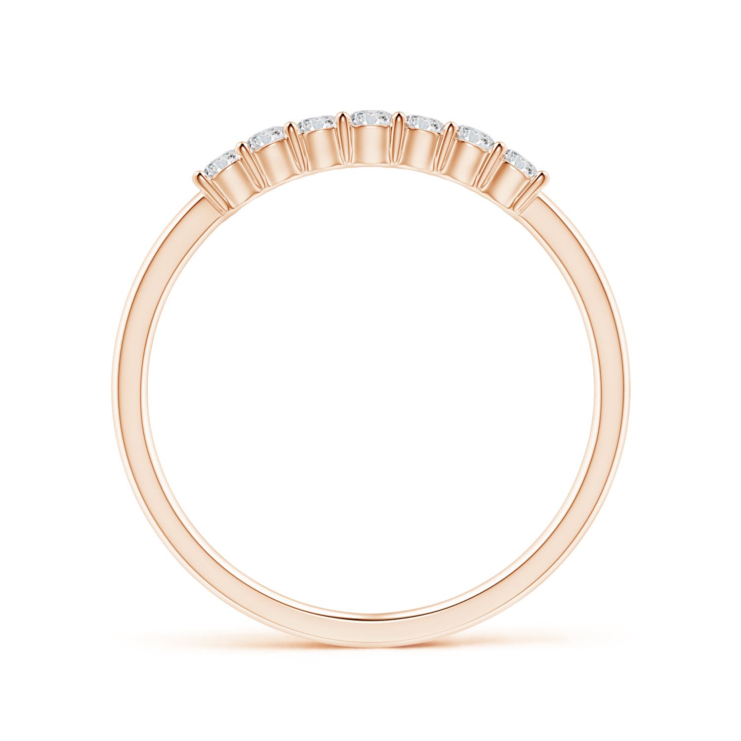 H, SI2 / 0.25 CT / 14 KT Rose Gold