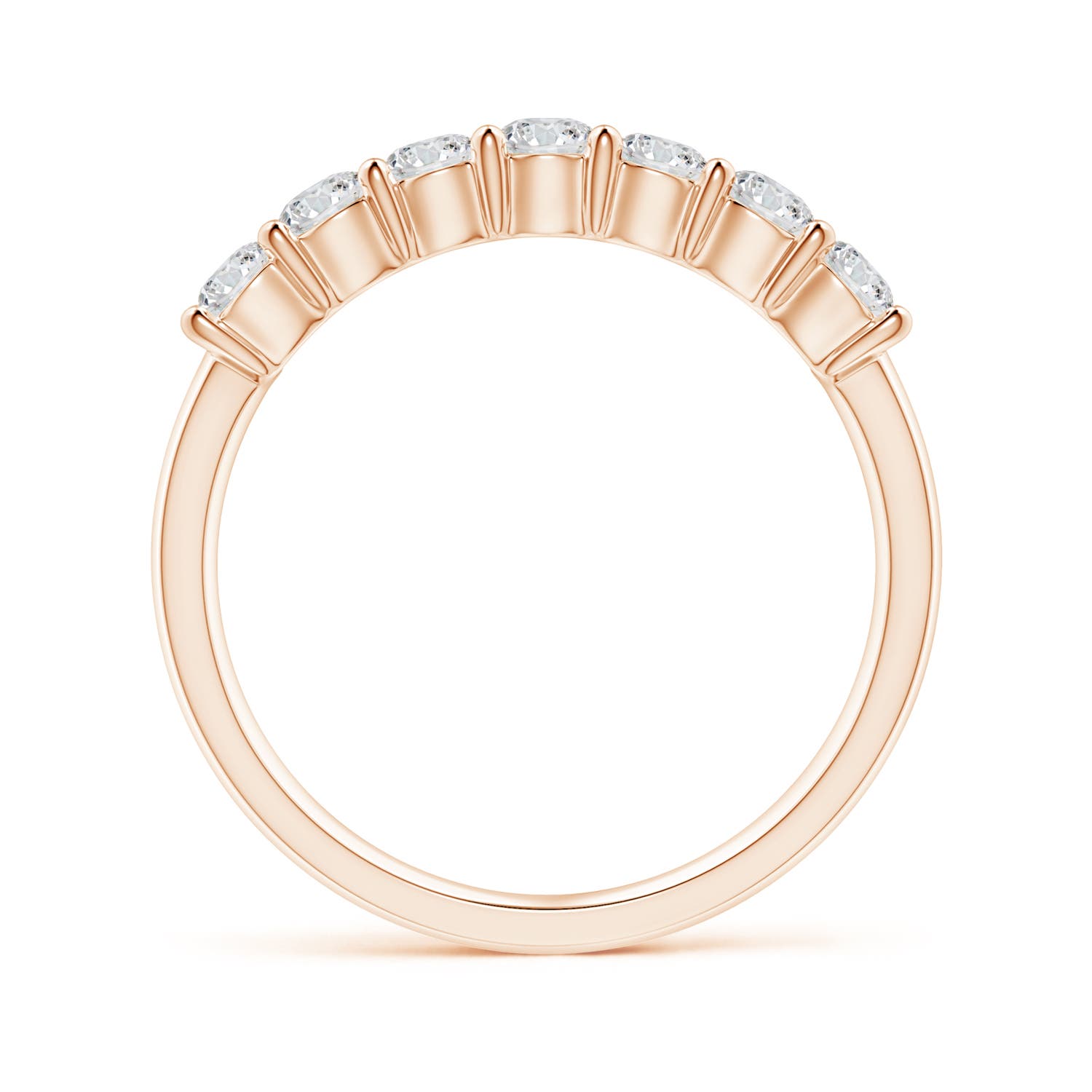 H, SI2 / 0.74 CT / 14 KT Rose Gold