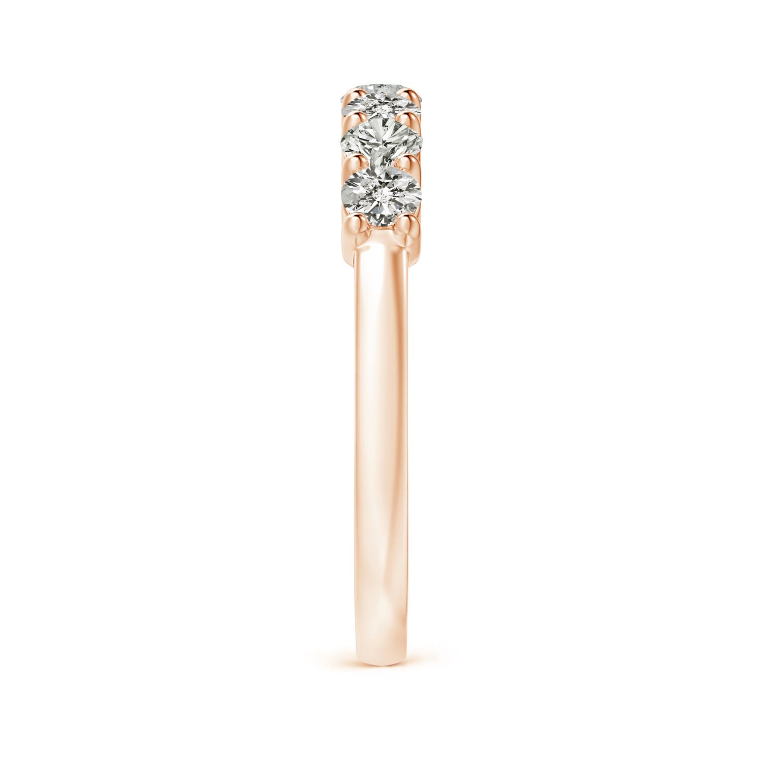 K, I3 / 0.74 CT / 14 KT Rose Gold