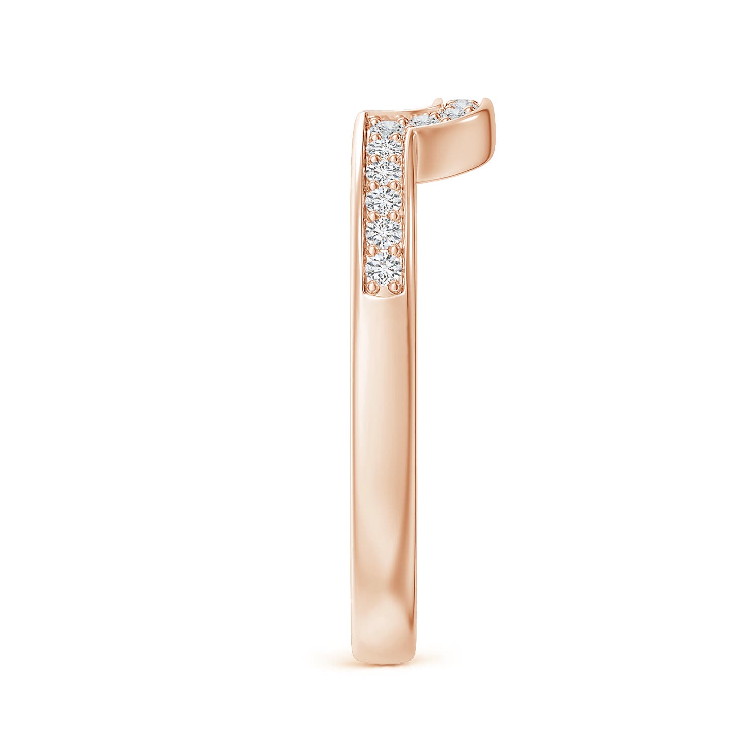 H, SI2 / 0.19 CT / 14 KT Rose Gold