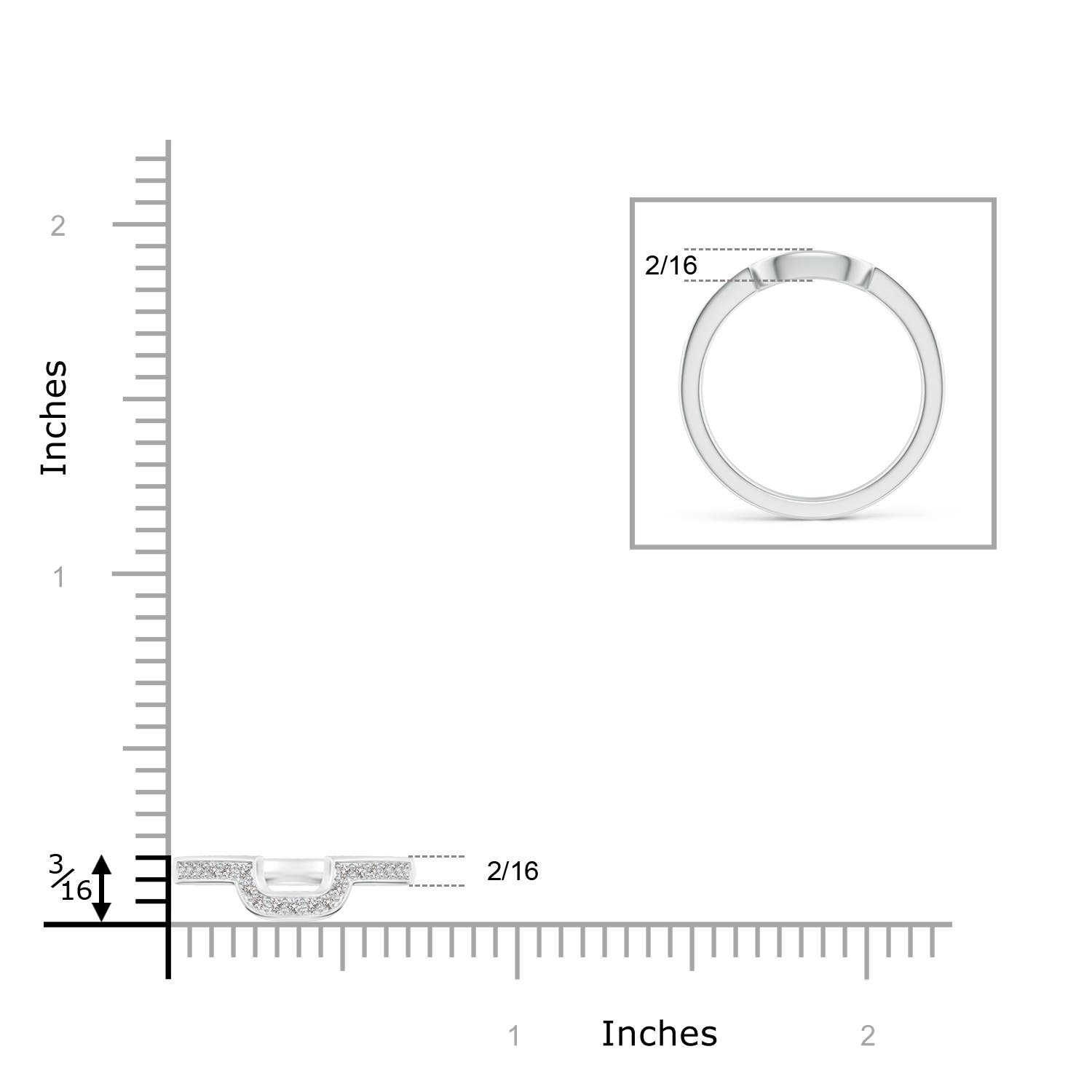 I I1 / 0.19 CT / 14 KT White Gold