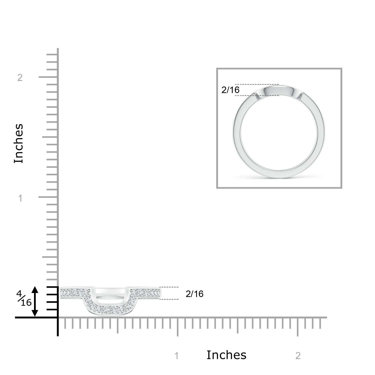 G-H VS / 0.24 CT / 14 KT White Gold