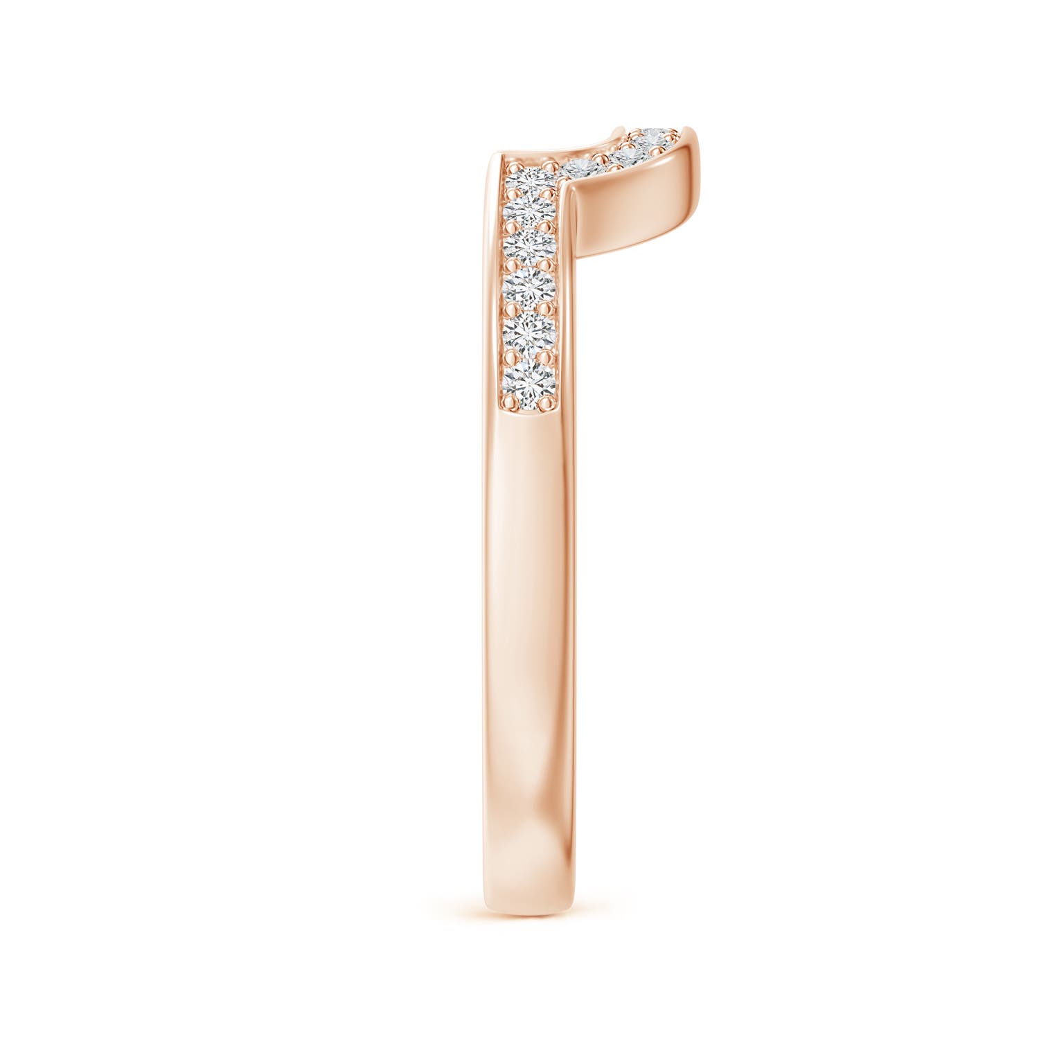 H, SI2 / 0.24 CT / 14 KT Rose Gold