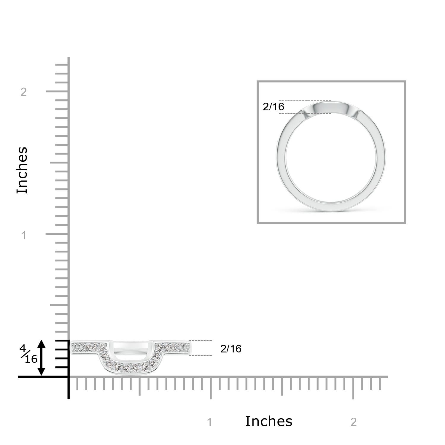 I I1 / 0.24 CT / 14 KT White Gold