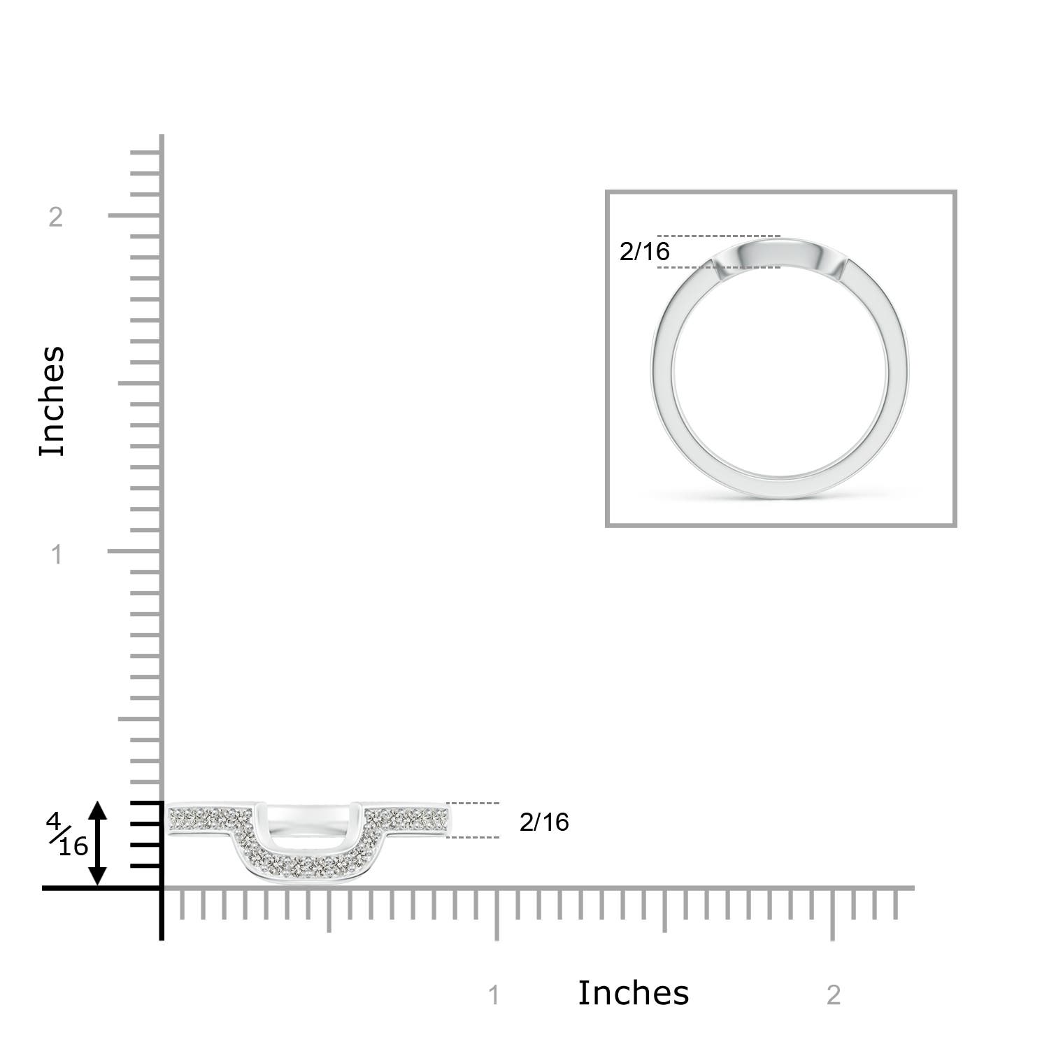 J I2 / 0.24 CT / 14 KT White Gold