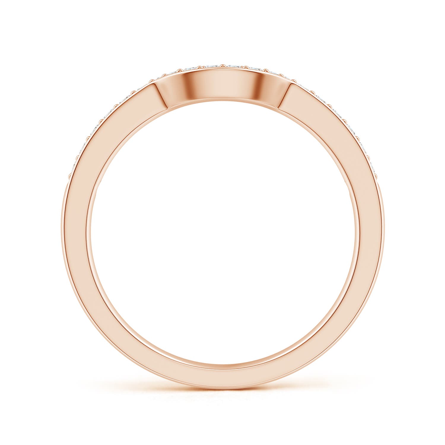 G-H VS / 0.18 CT / 14 KT Rose Gold