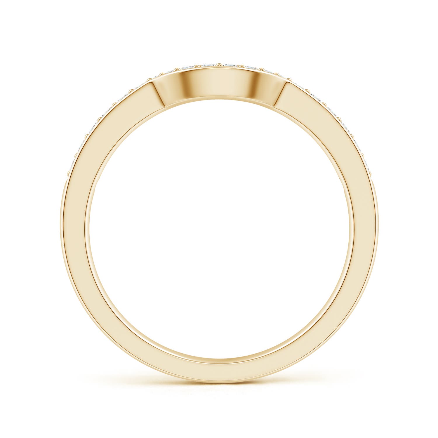 G-H VS / 0.18 CT / 14 KT Yellow Gold