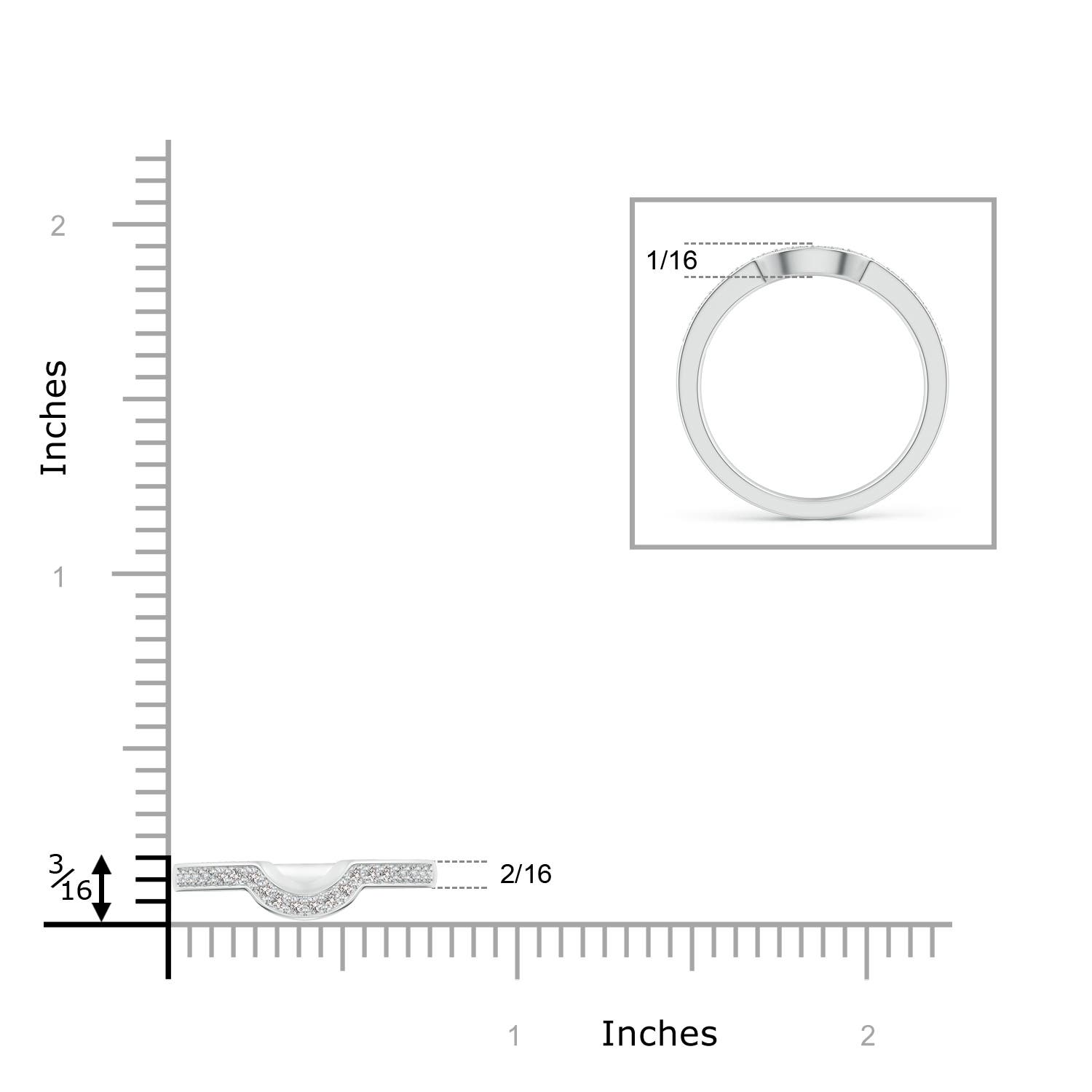 I I1 / 0.18 CT / 14 KT White Gold