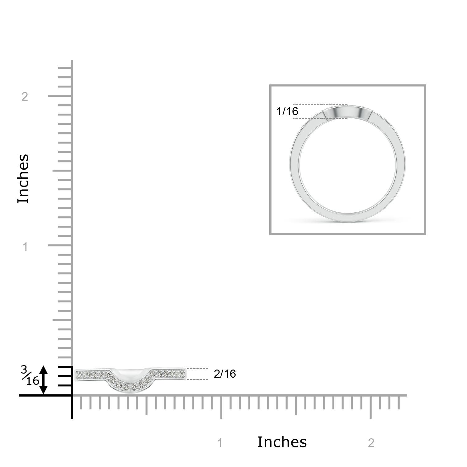 J I2 / 0.18 CT / 14 KT White Gold