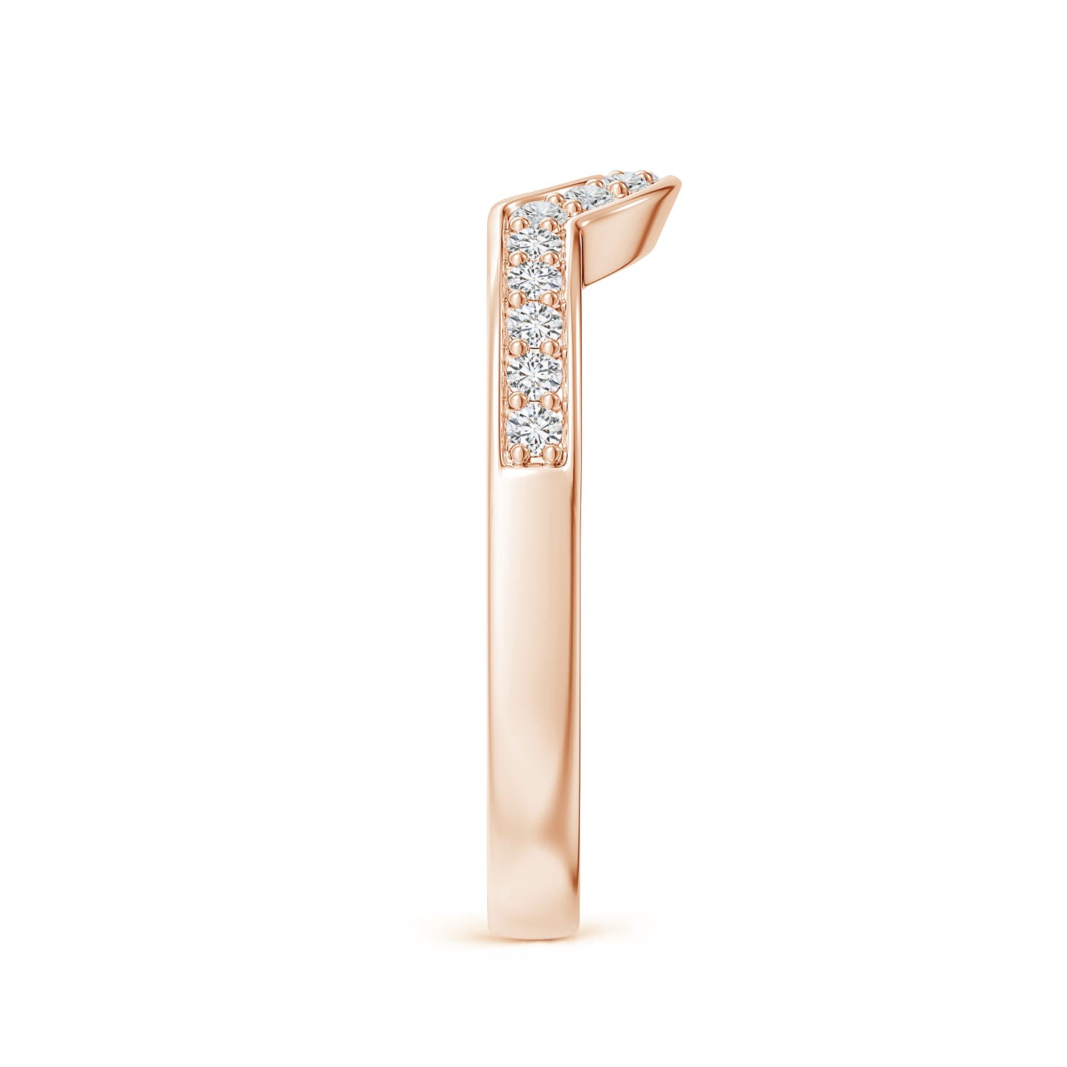 H, SI2 / 0.24 CT / 14 KT Rose Gold