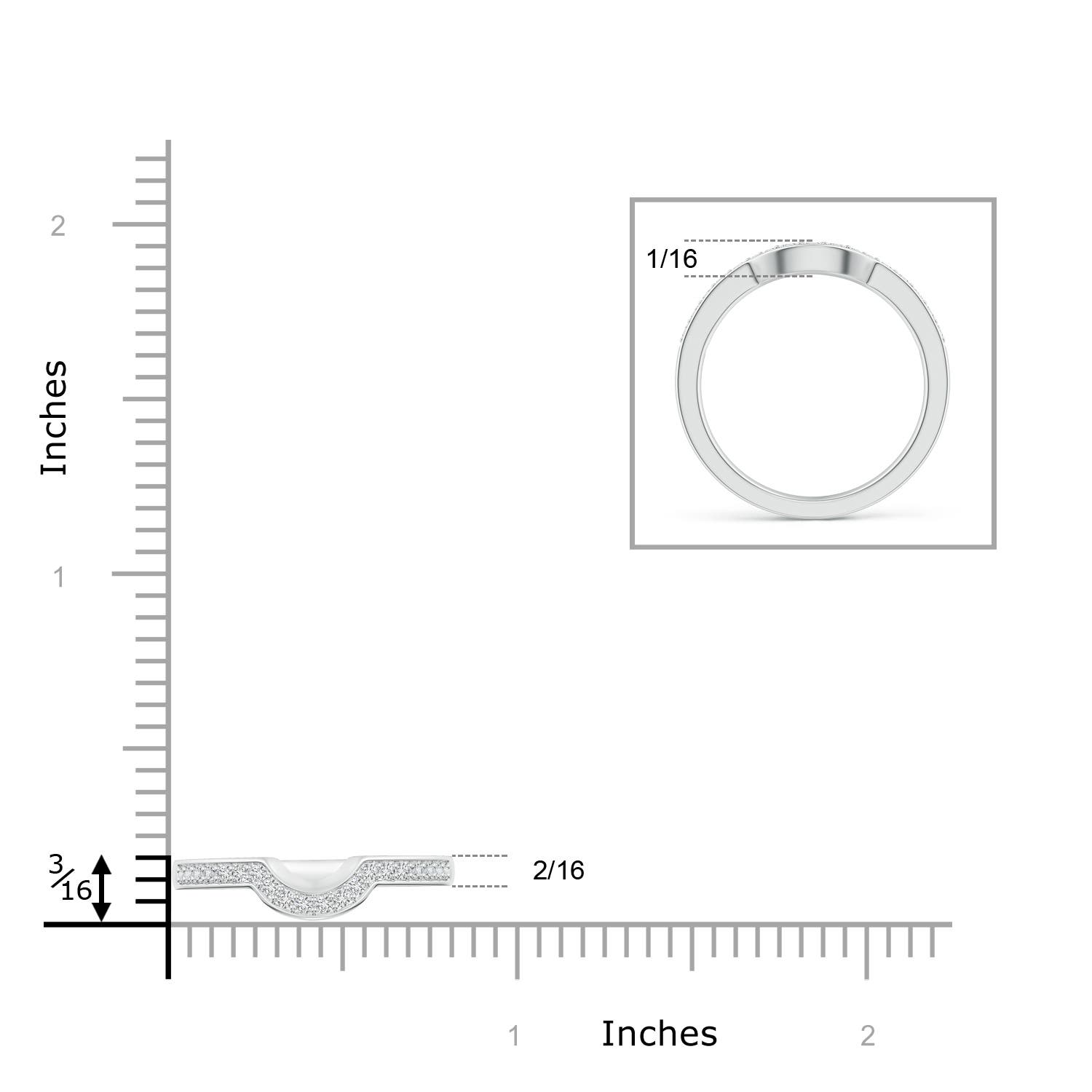 H, SI2 / 0.24 CT / 14 KT White Gold