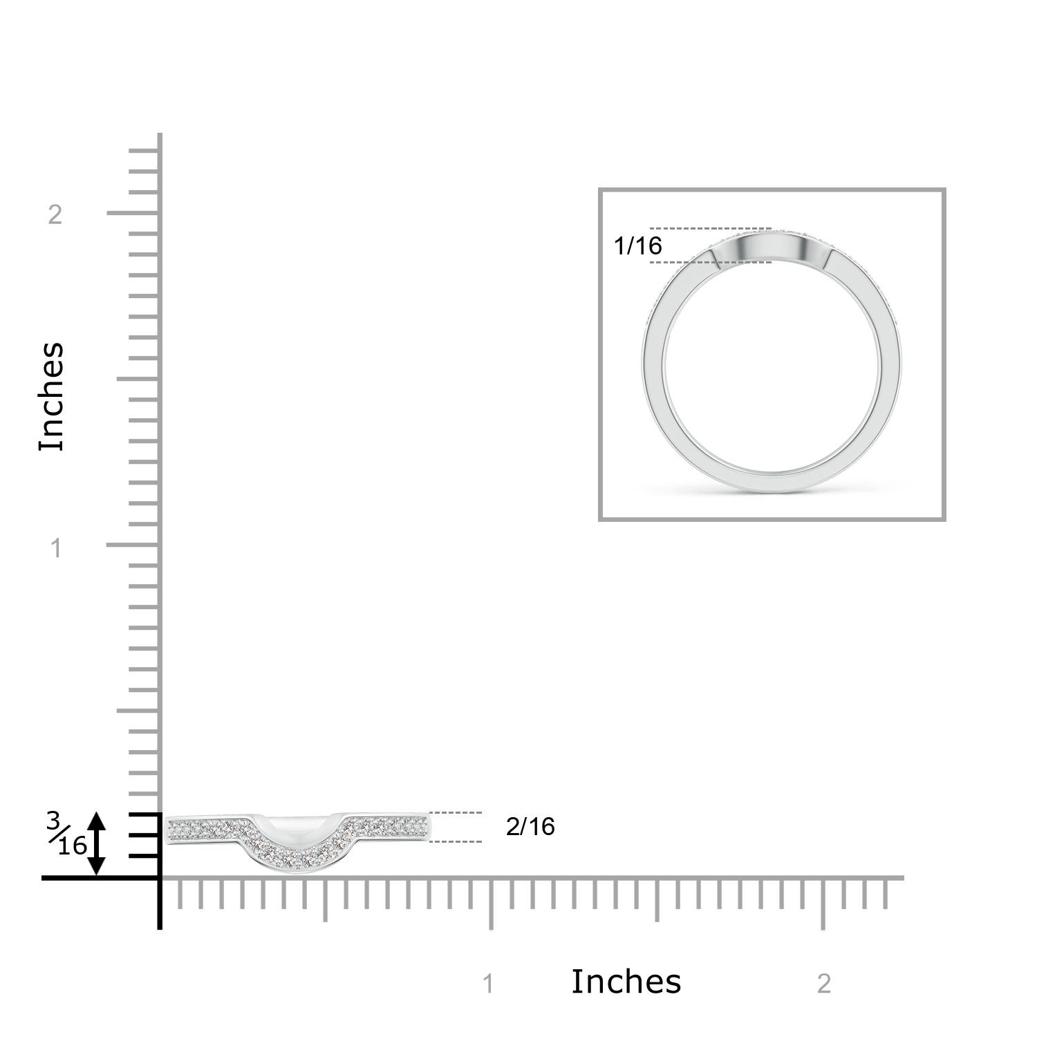 I I1 / 0.24 CT / 14 KT White Gold