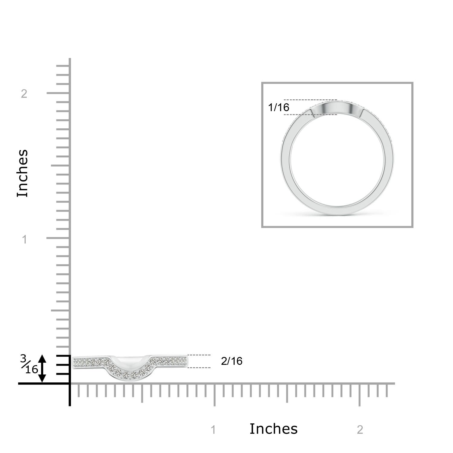 J I2 / 0.24 CT / 14 KT White Gold