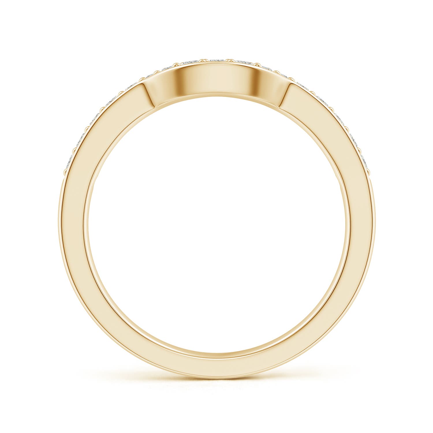 J I2 / 0.24 CT / 14 KT Yellow Gold