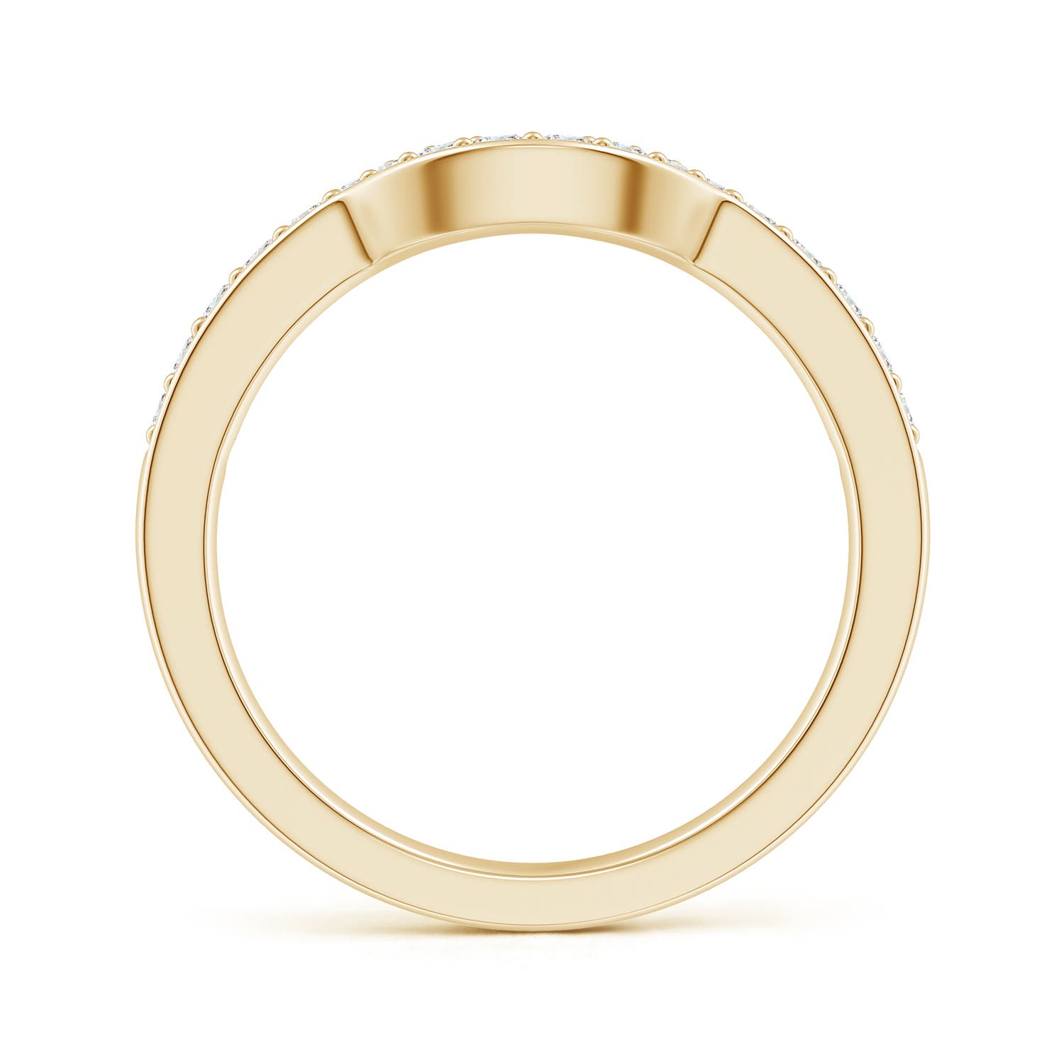 G-H VS / 0.32 CT / 14 KT Yellow Gold