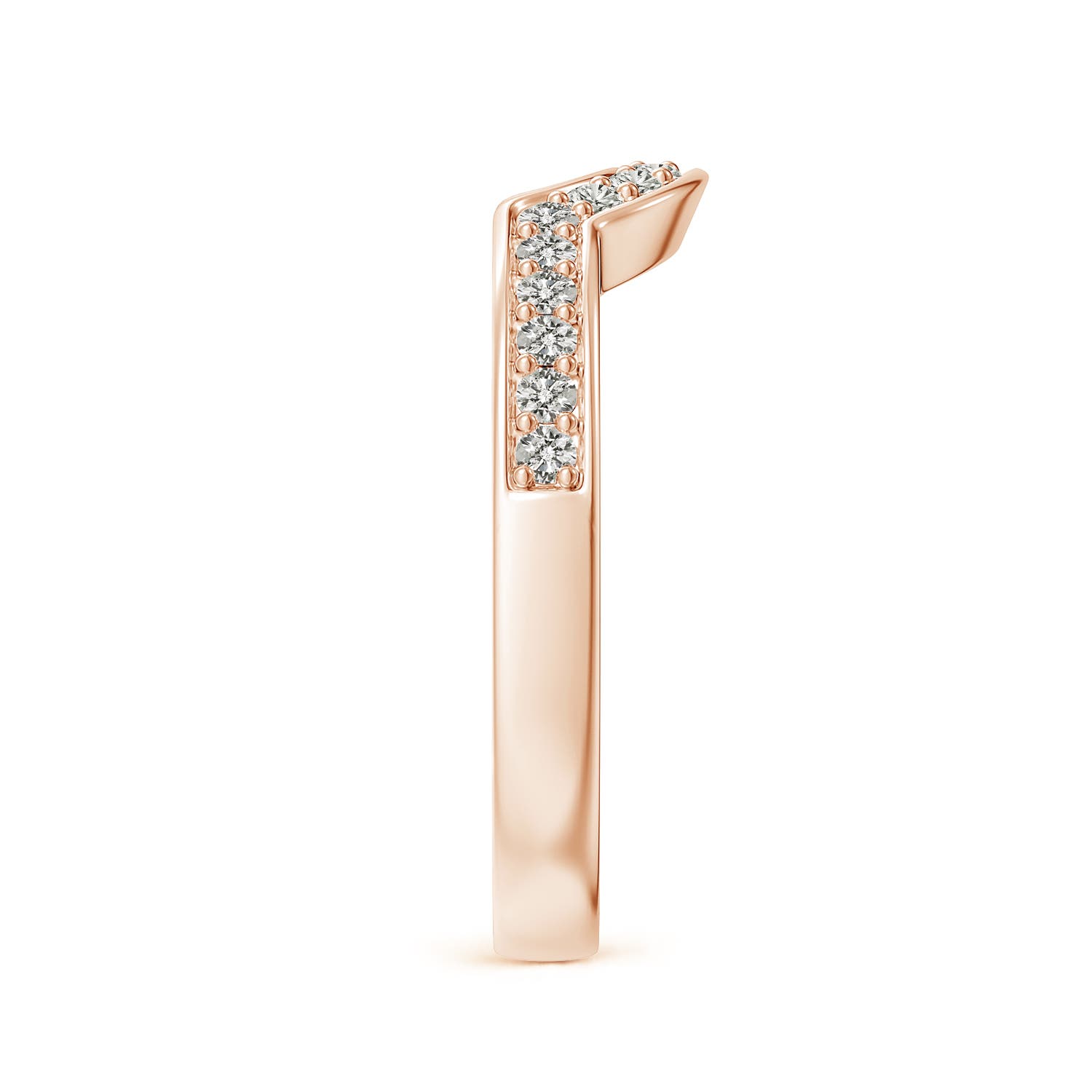 J I2 / 0.32 CT / 14 KT Rose Gold