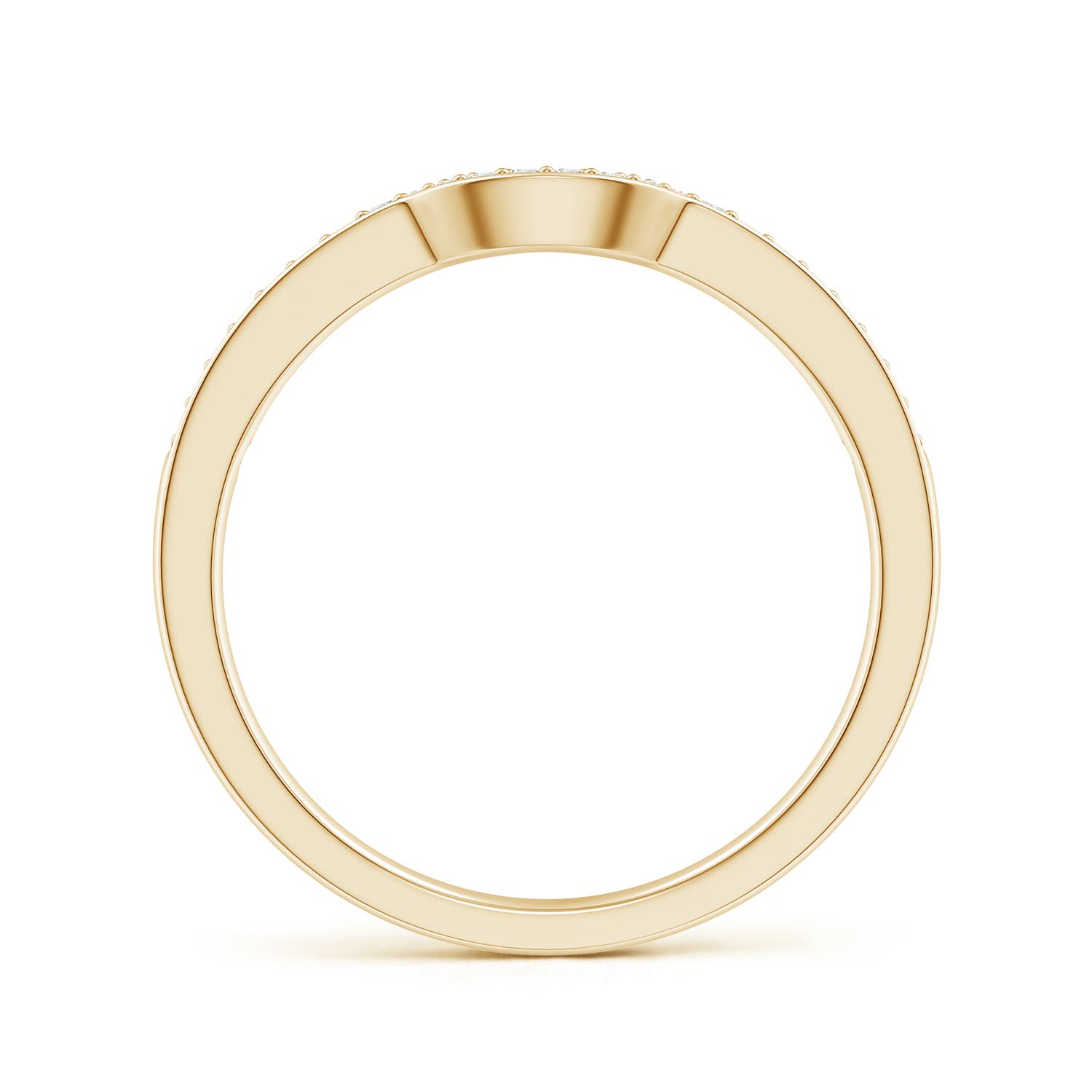 G-H VS / 0.12 CT / 14 KT Yellow Gold