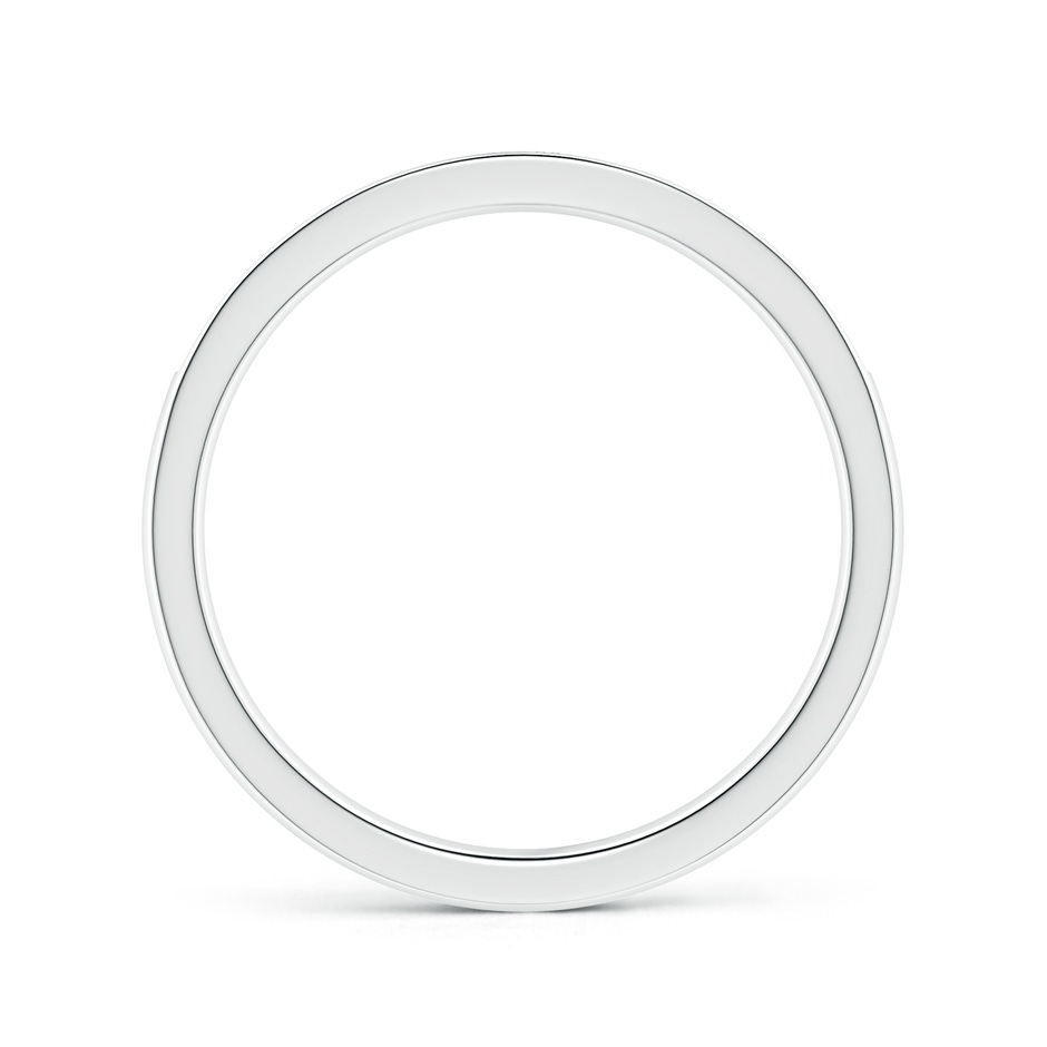 1.3mm GHVS Pave-Set Diamond Half Eternity Wedding Band in P950 Platinum side-1
