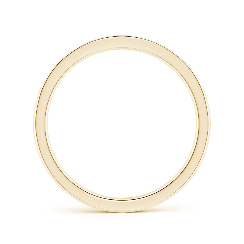 1.3mm HSI2 Pave-Set Diamond Half Eternity Wedding Band in Yellow Gold side-1