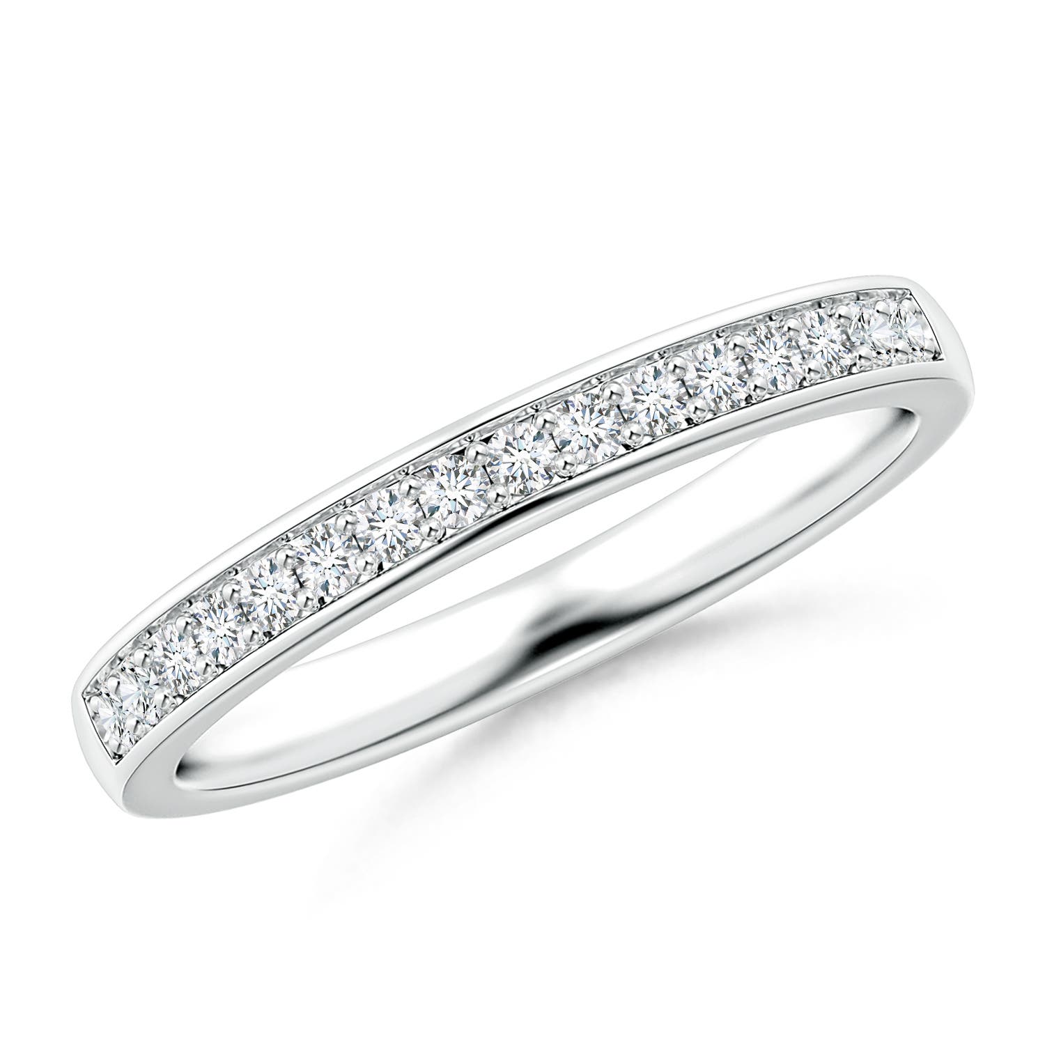 G-H VS / 0.22 CT / 14 KT White Gold