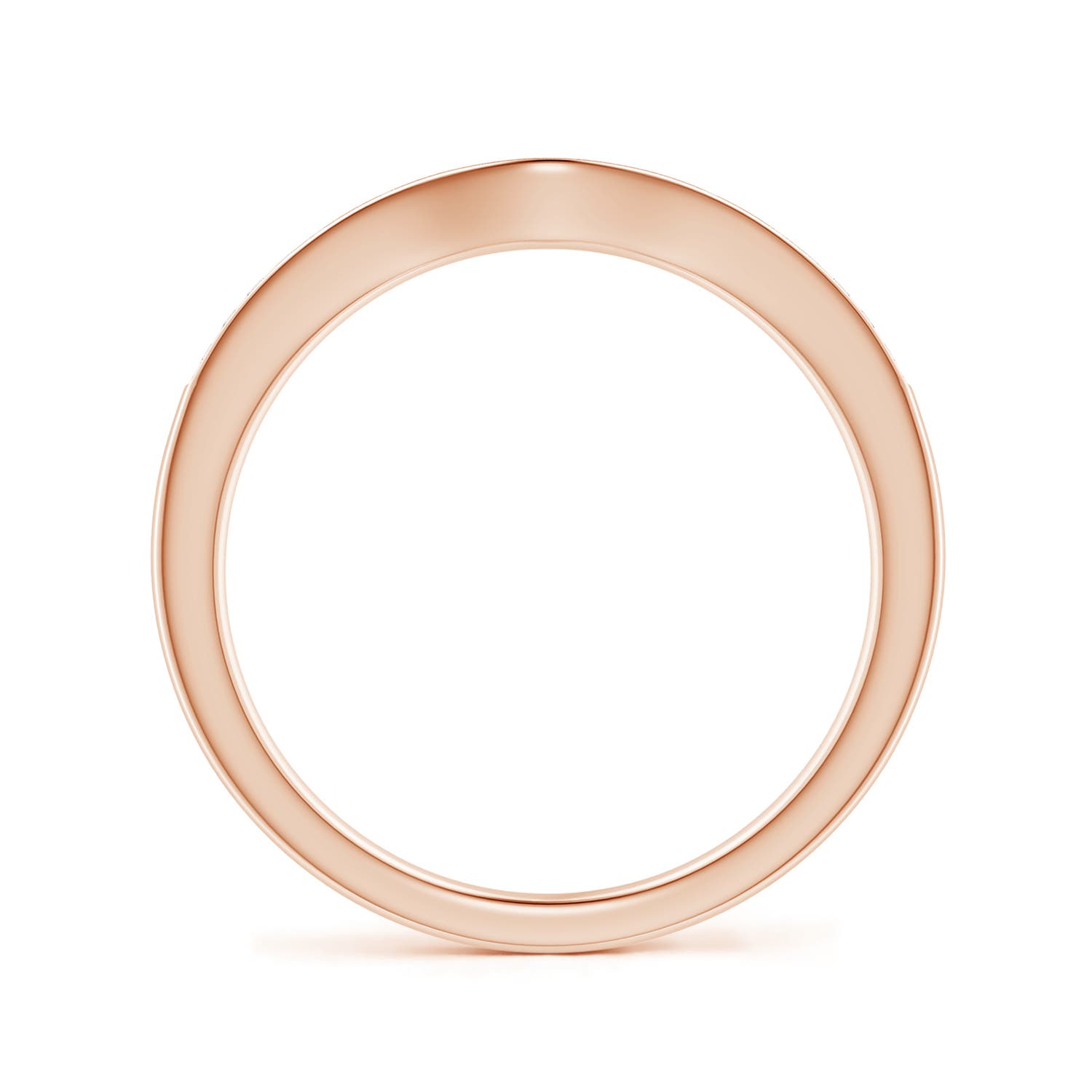 H, SI2 / 0.08 CT / 14 KT Rose Gold