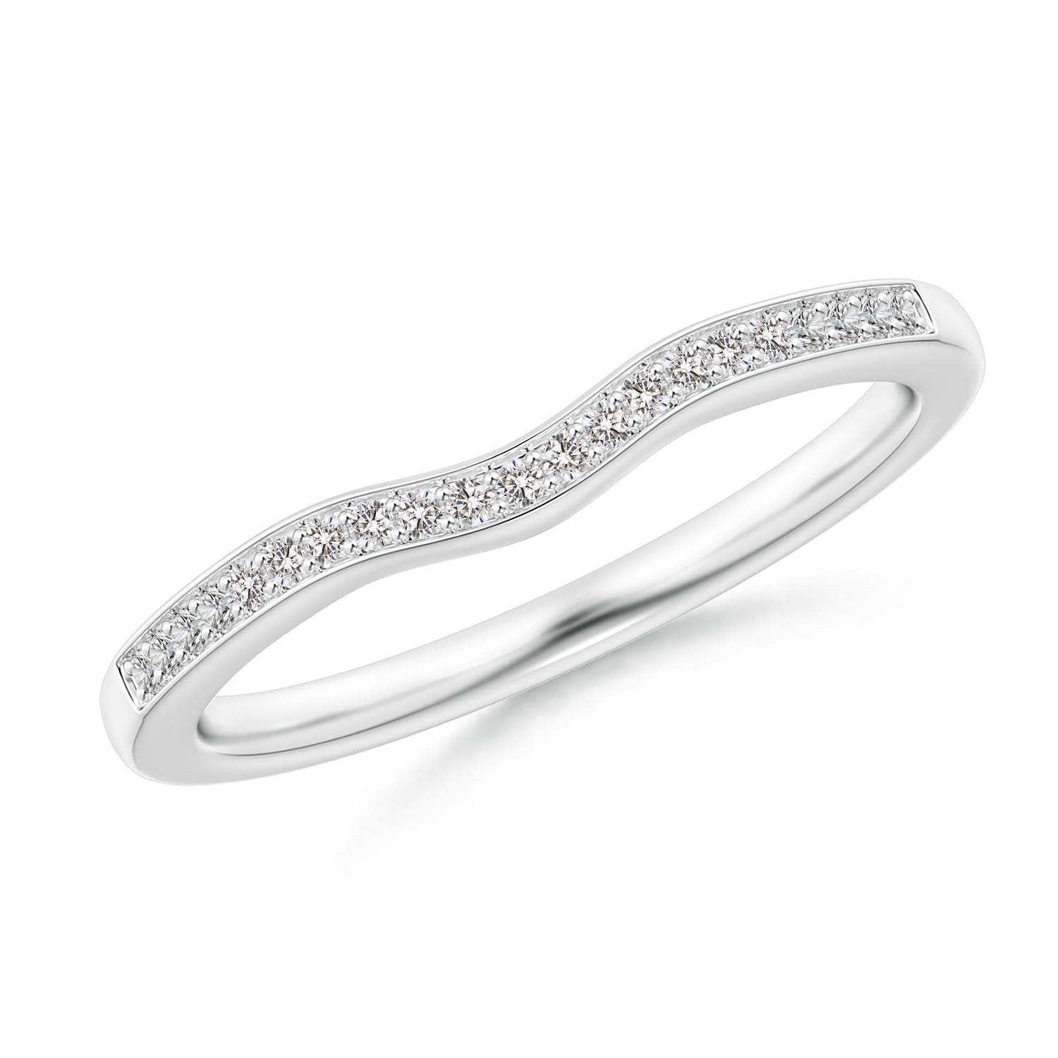 I-J, I1-I2 / 0.08 CT / 14 KT White Gold