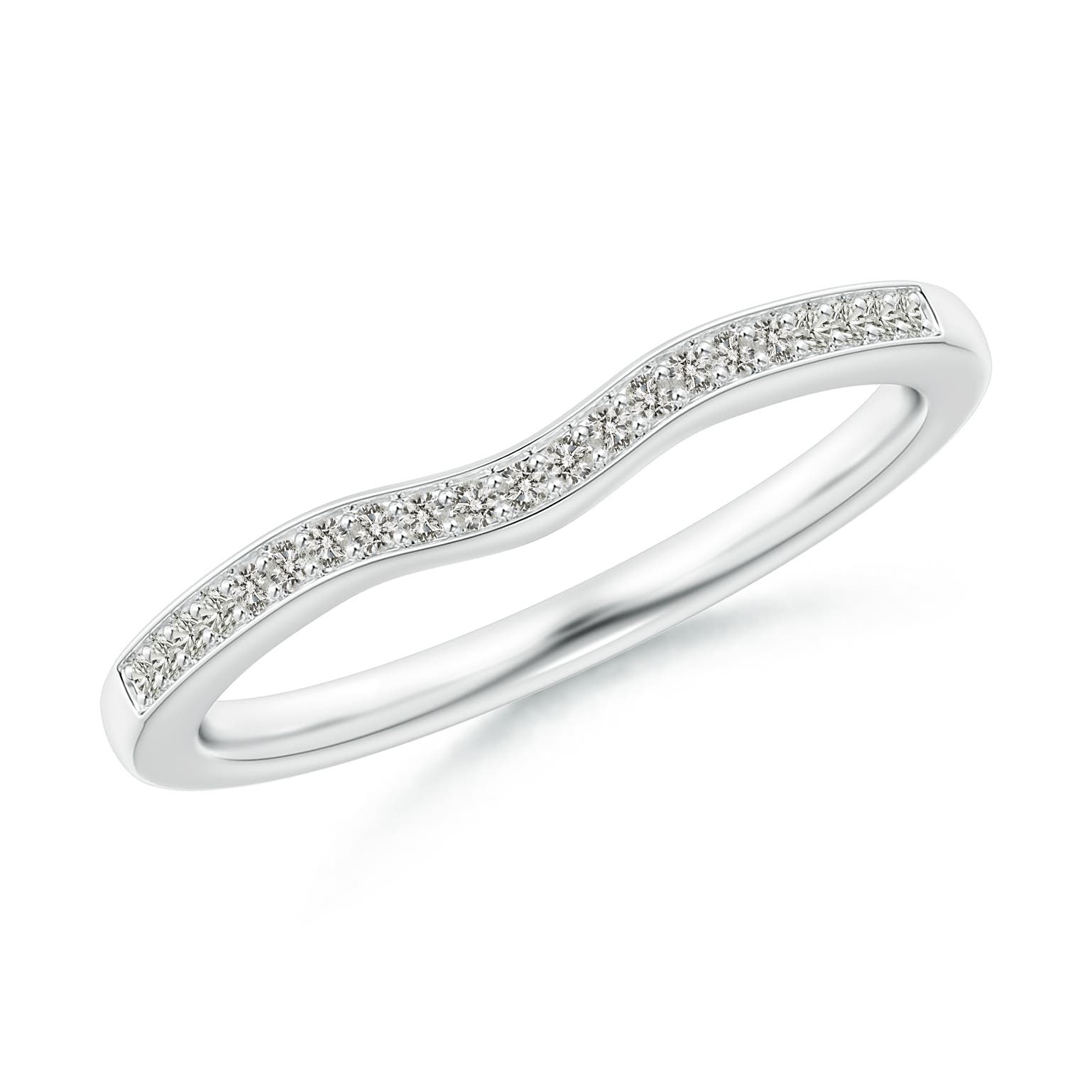 K, I3 / 0.08 CT / 14 KT White Gold