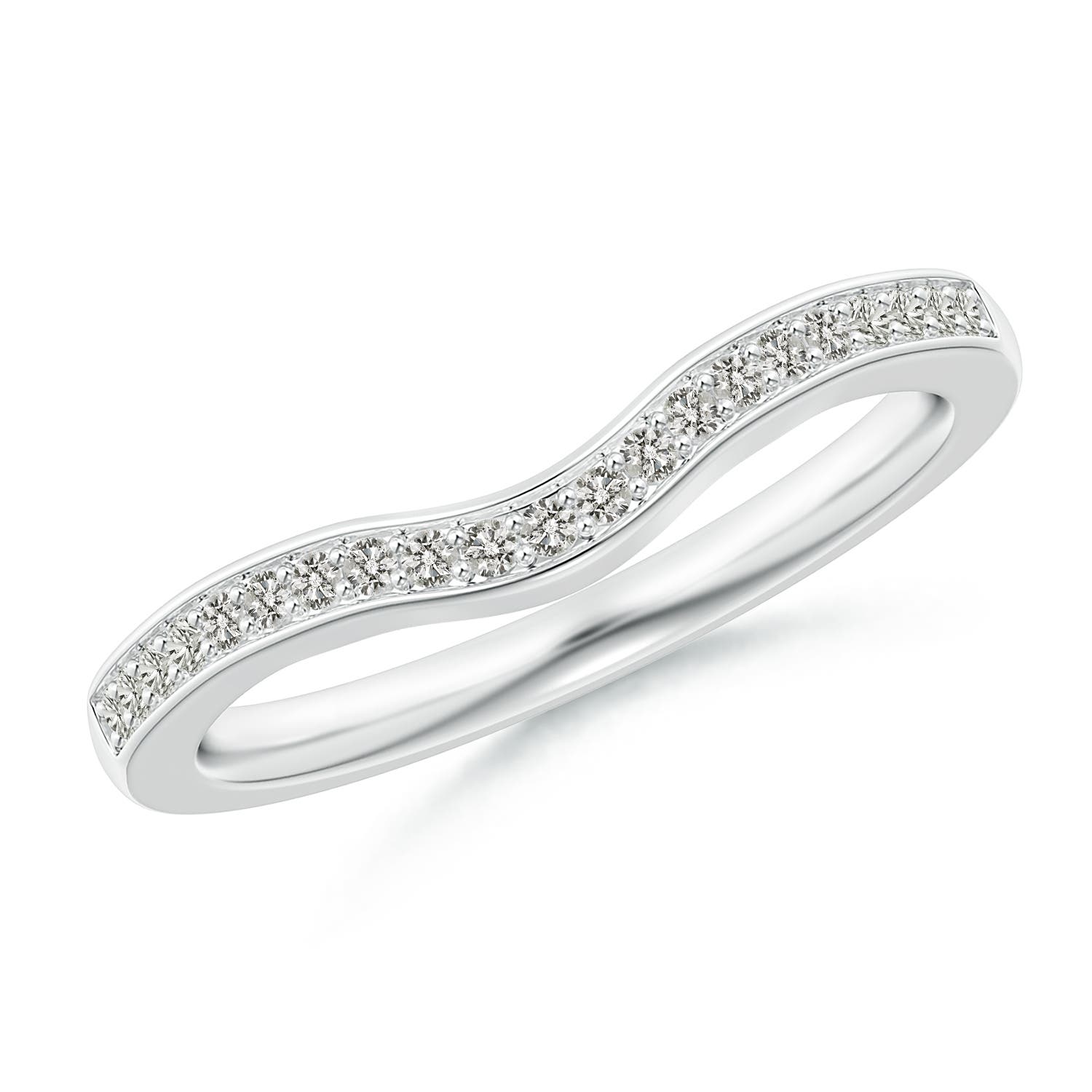 K, I3 / 0.13 CT / 14 KT White Gold