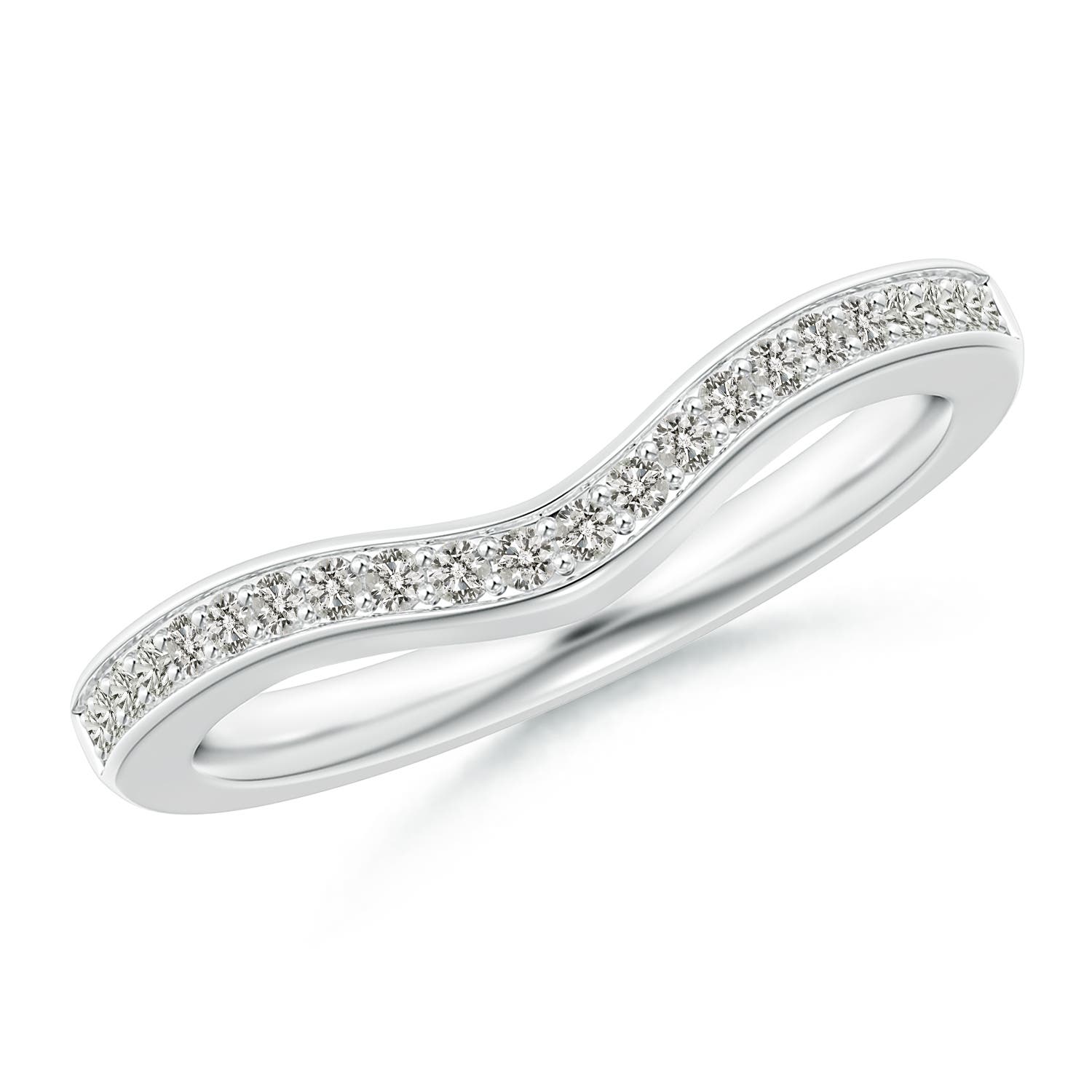 K, I3 / 0.18 CT / 14 KT White Gold