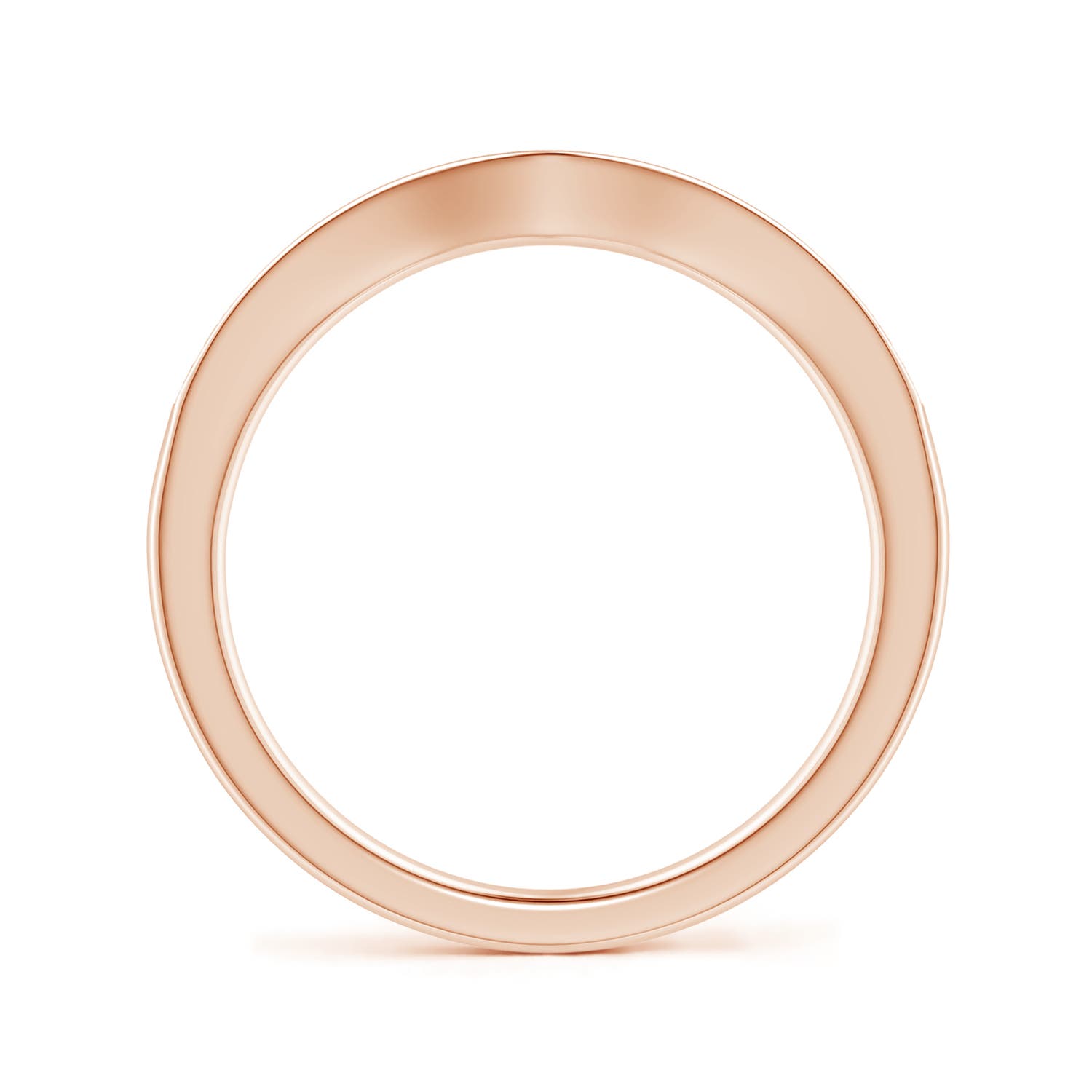 H, SI2 / 0.11 CT / 14 KT Rose Gold