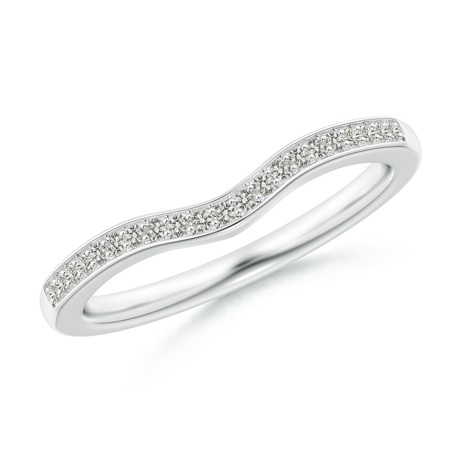 K, I3 / 0.11 CT / 14 KT White Gold