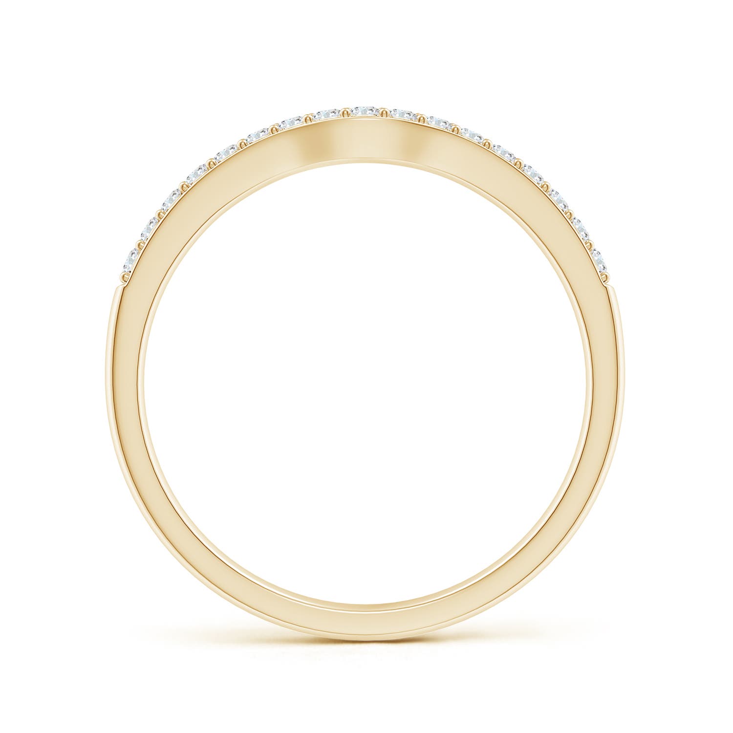 G-H VS / 0.17 CT / 14 KT Yellow Gold