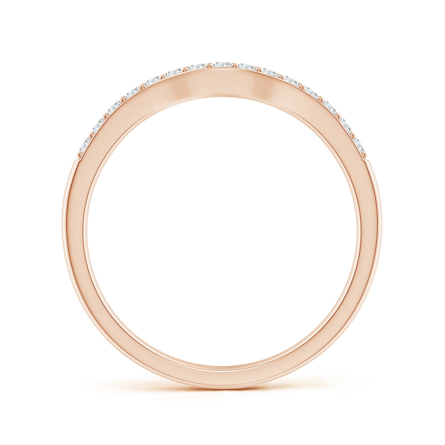 G-H VS / 0.18 CT / 14 KT Rose Gold