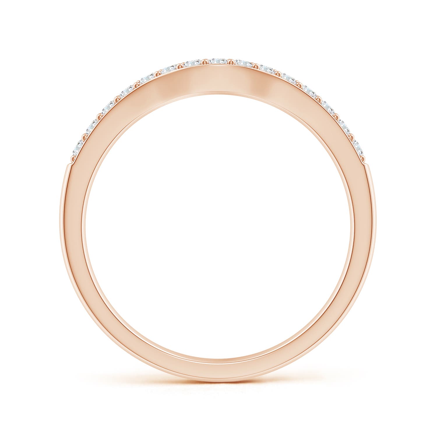 G-H VS / 0.21 CT / 14 KT Rose Gold