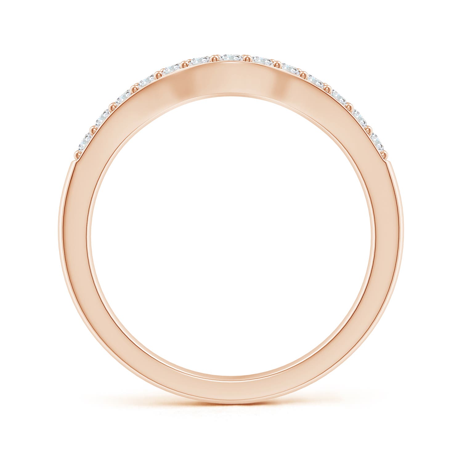 G-H VS / 0.27 CT / 14 KT Rose Gold