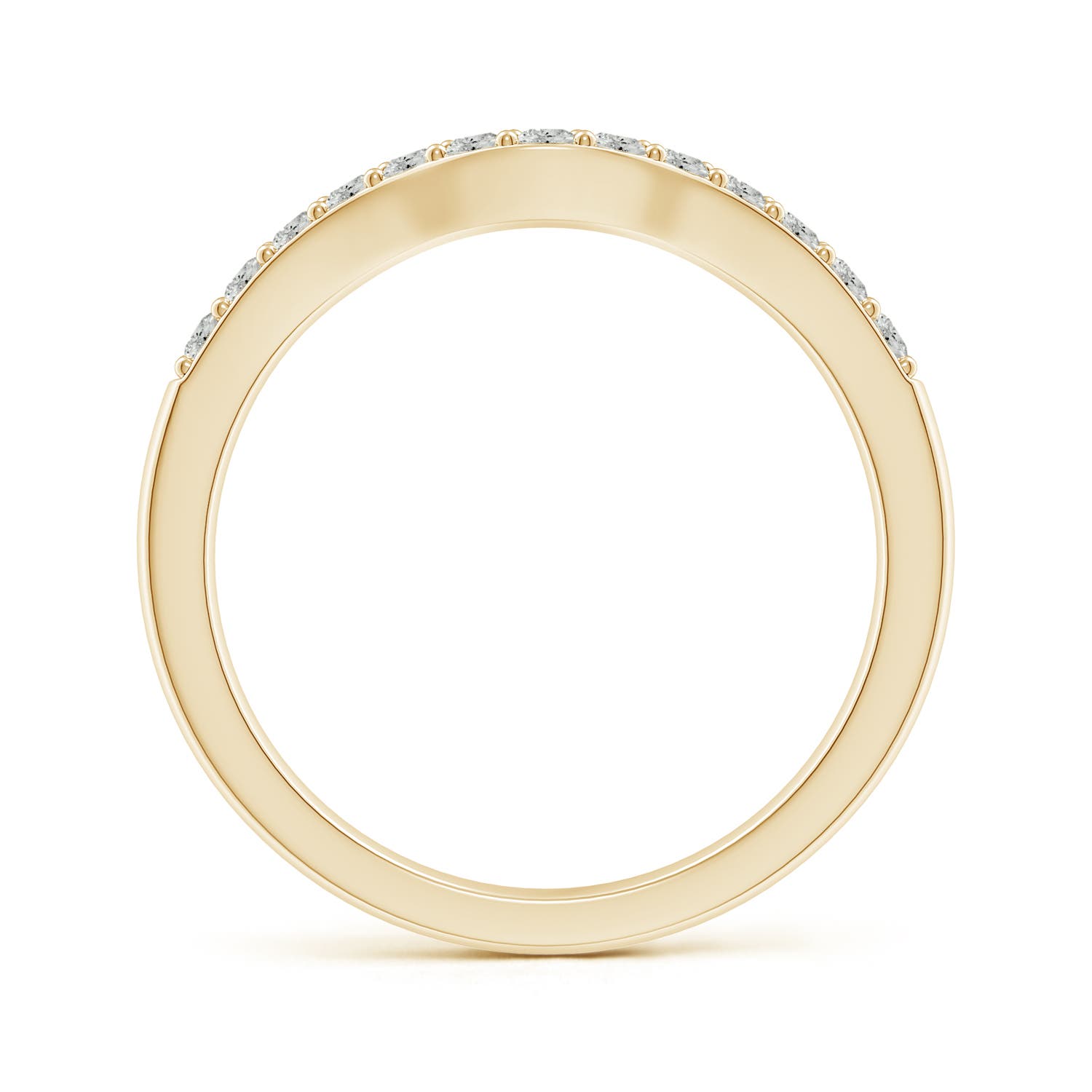 J I2 / 0.27 CT / 14 KT Yellow Gold