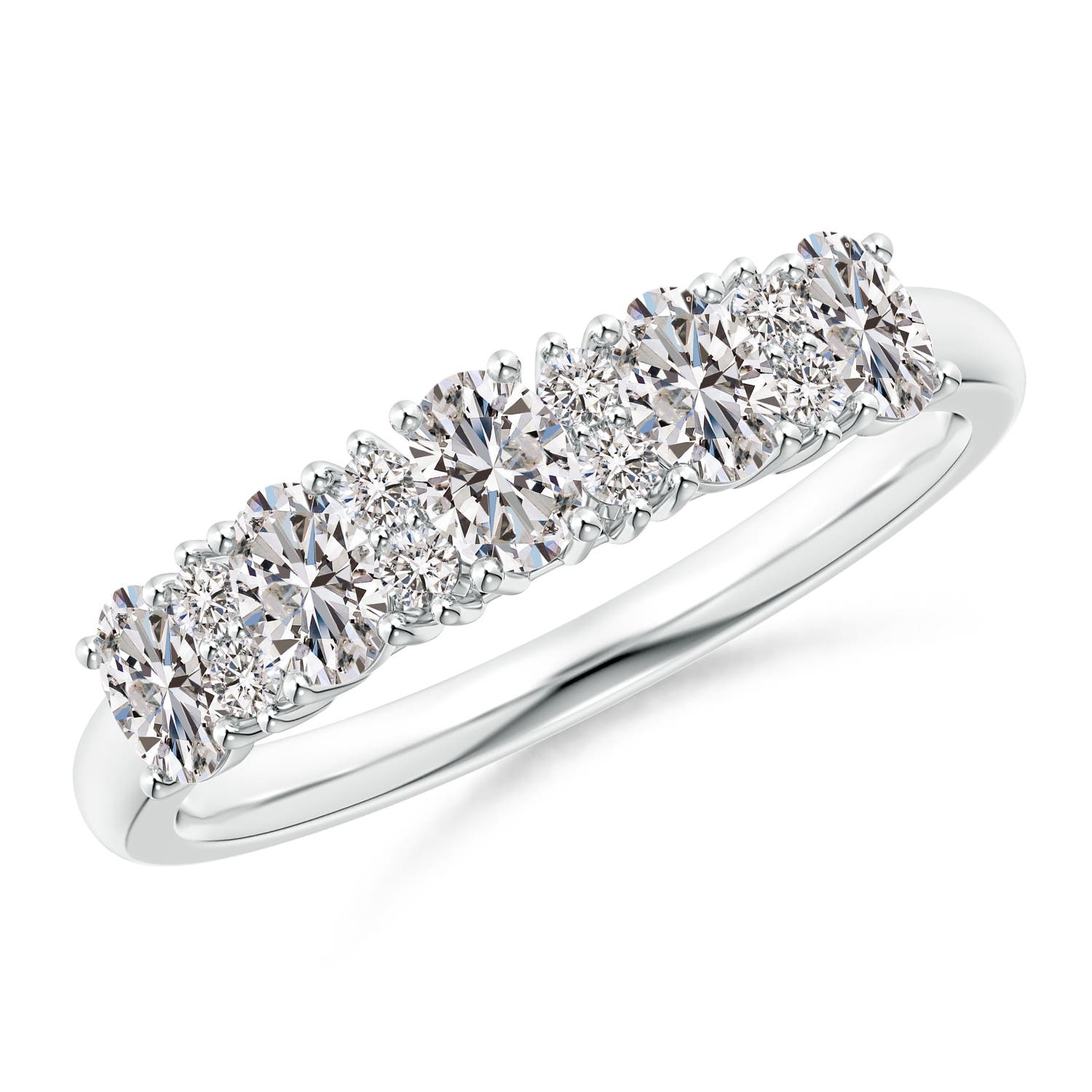 I-J, I1-I2 / 0.71 CT / 14 KT White Gold