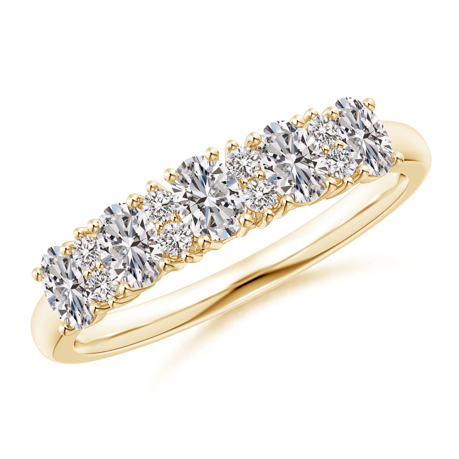 I-J, I1-I2 / 0.71 CT / 14 KT Yellow Gold