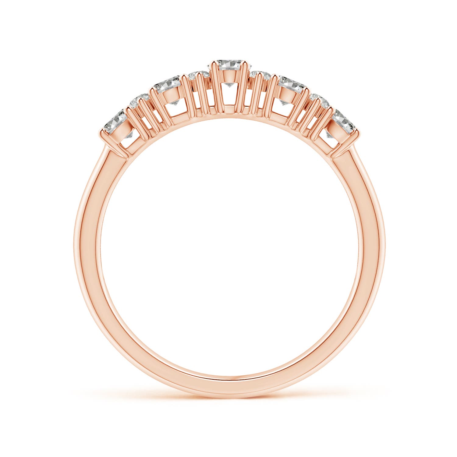 K, I3 / 0.71 CT / 14 KT Rose Gold