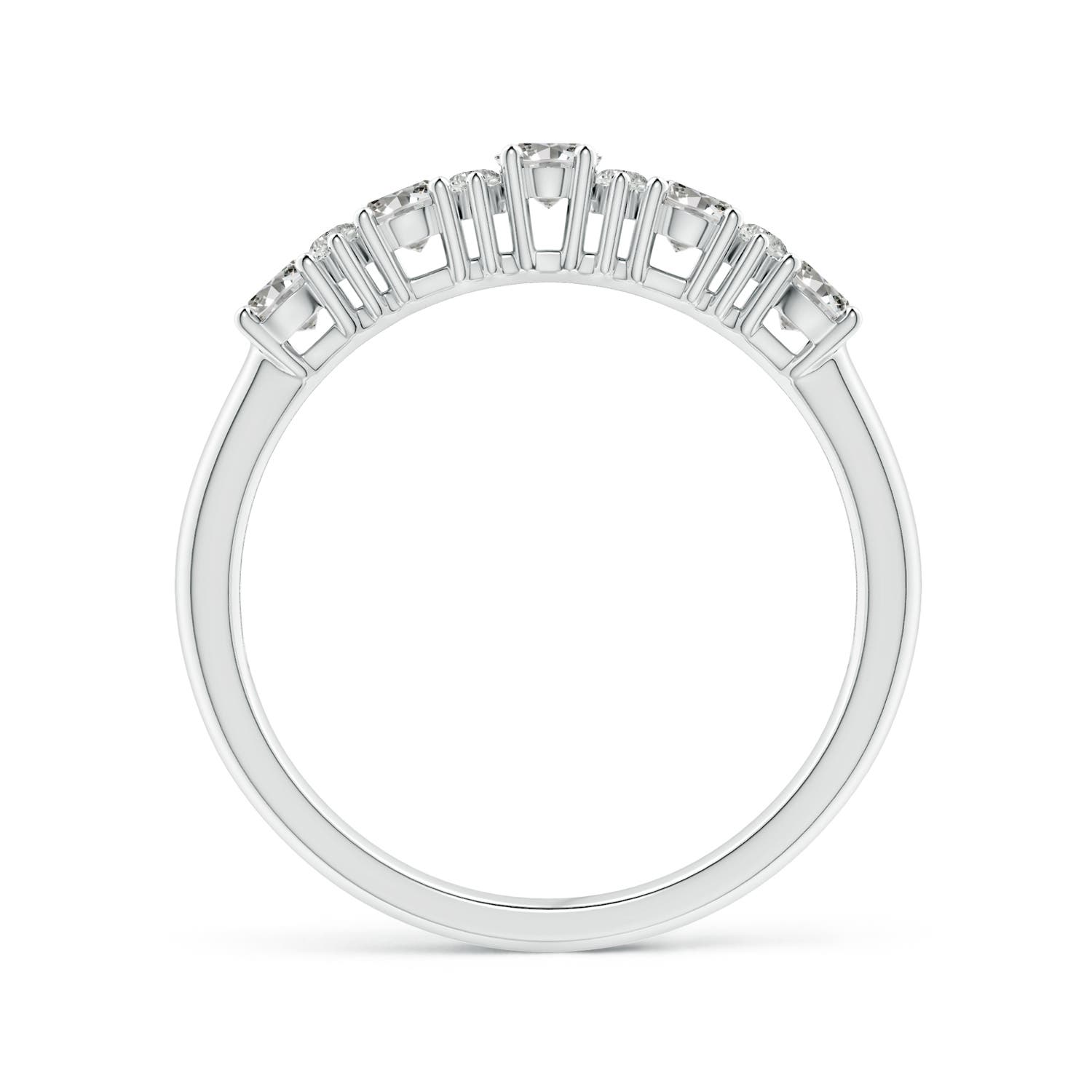 K, I3 / 0.71 CT / 14 KT White Gold