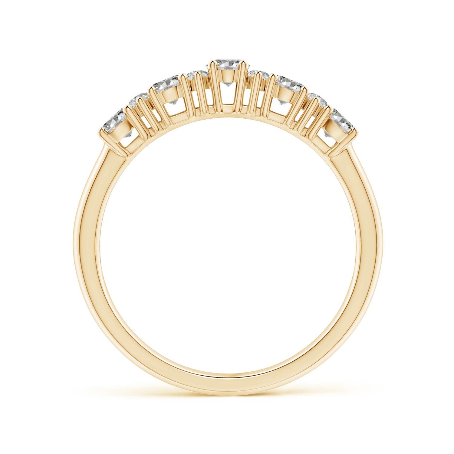 K, I3 / 0.71 CT / 14 KT Yellow Gold