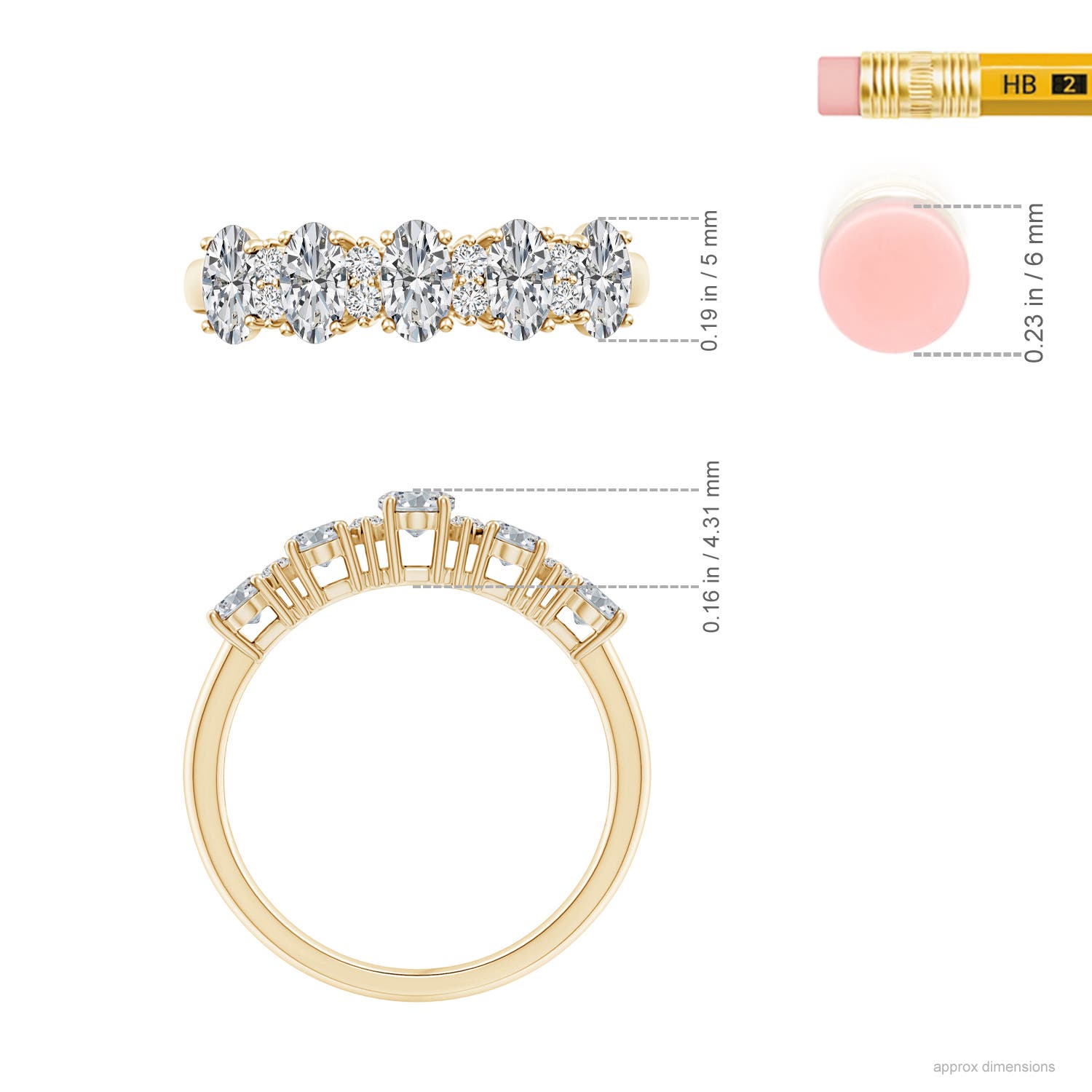 H, SI2 / 1.16 CT / 14 KT Yellow Gold