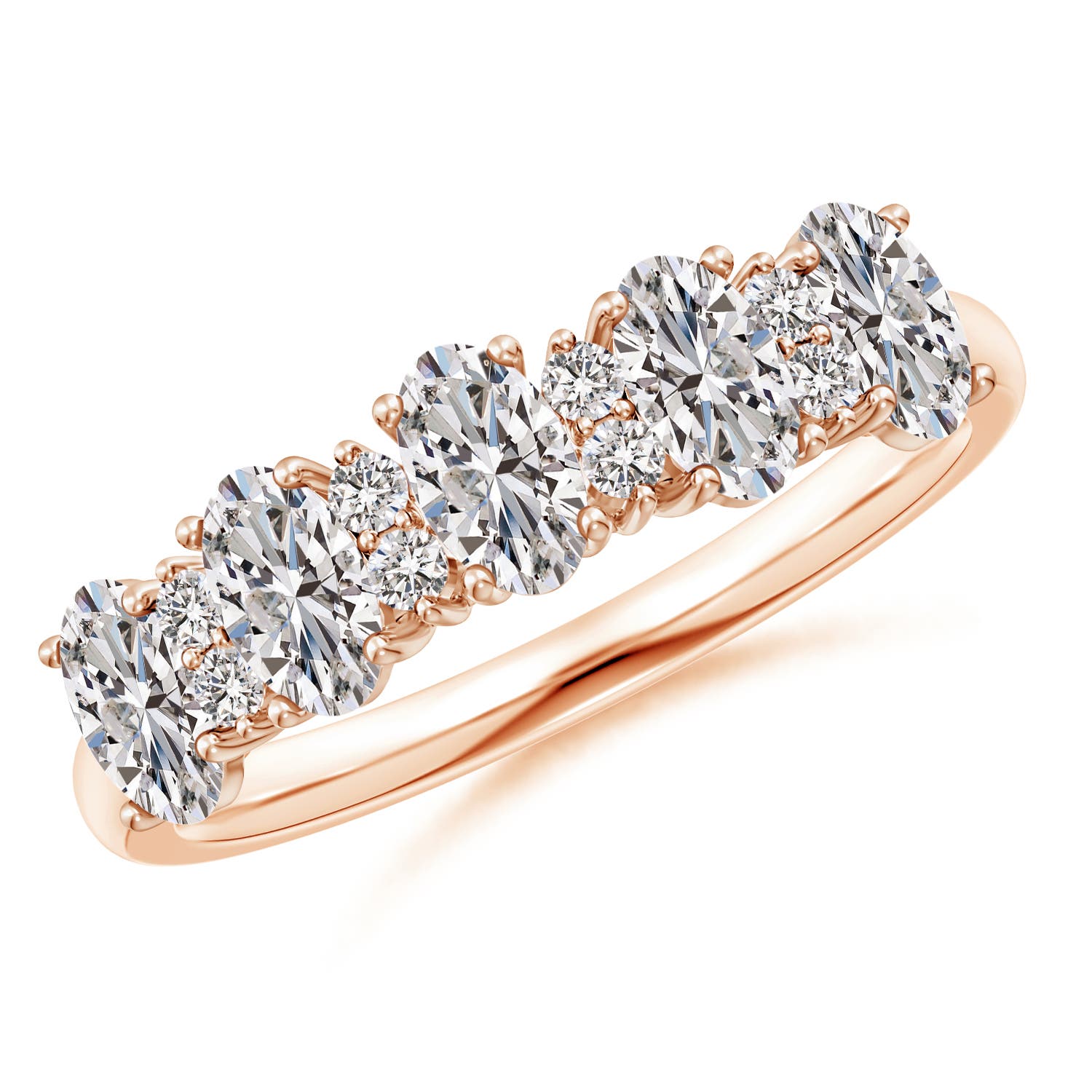 I-J, I1-I2 / 1.16 CT / 14 KT Rose Gold