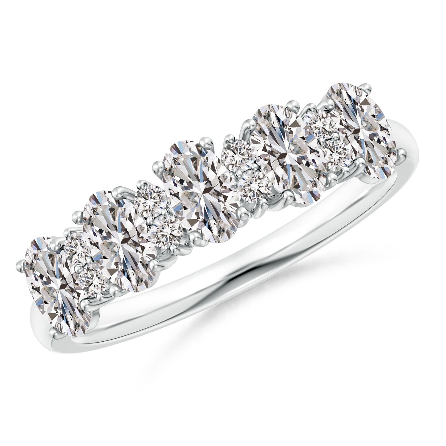 I-J, I1-I2 / 1.16 CT / 14 KT White Gold