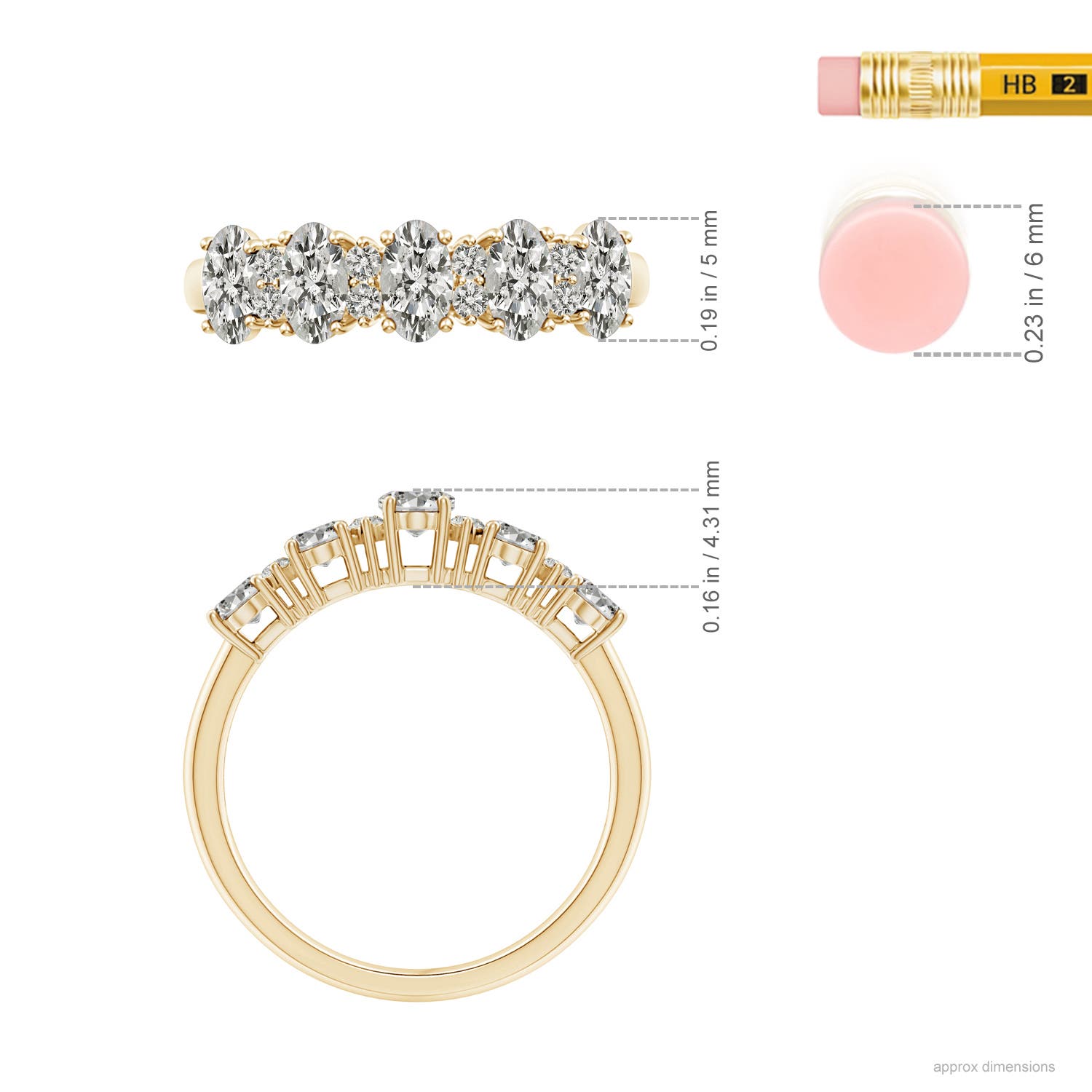 K, I3 / 1.16 CT / 14 KT Yellow Gold