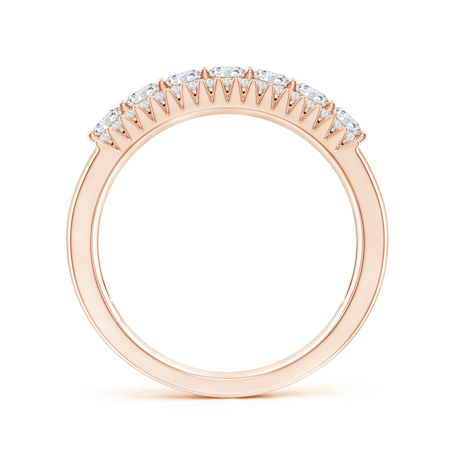 G, VS2 / 0.65 CT / 14 KT Rose Gold